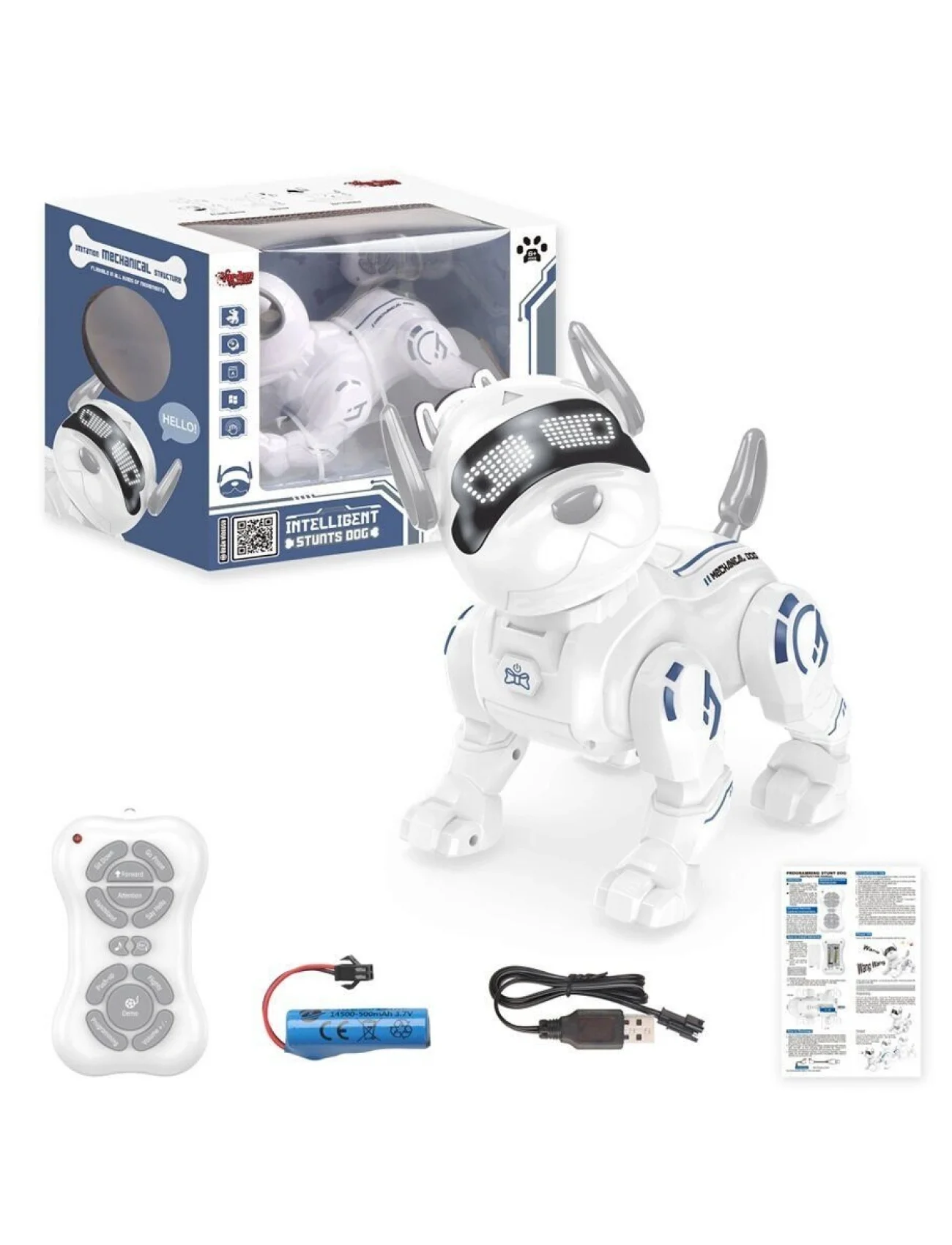 JIN-3800 UK FF ŞARJLI IŞIKLI VE SESLİ AKILLI