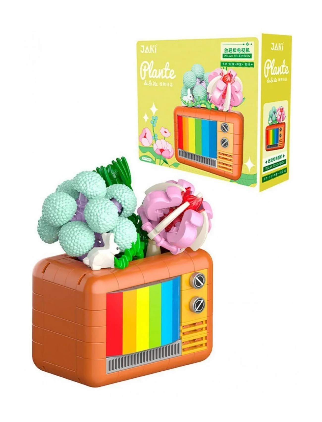 JK2716 JAKİ TELEVİZYON MODEL 207 PARÇA BLOCK OYUNCAK