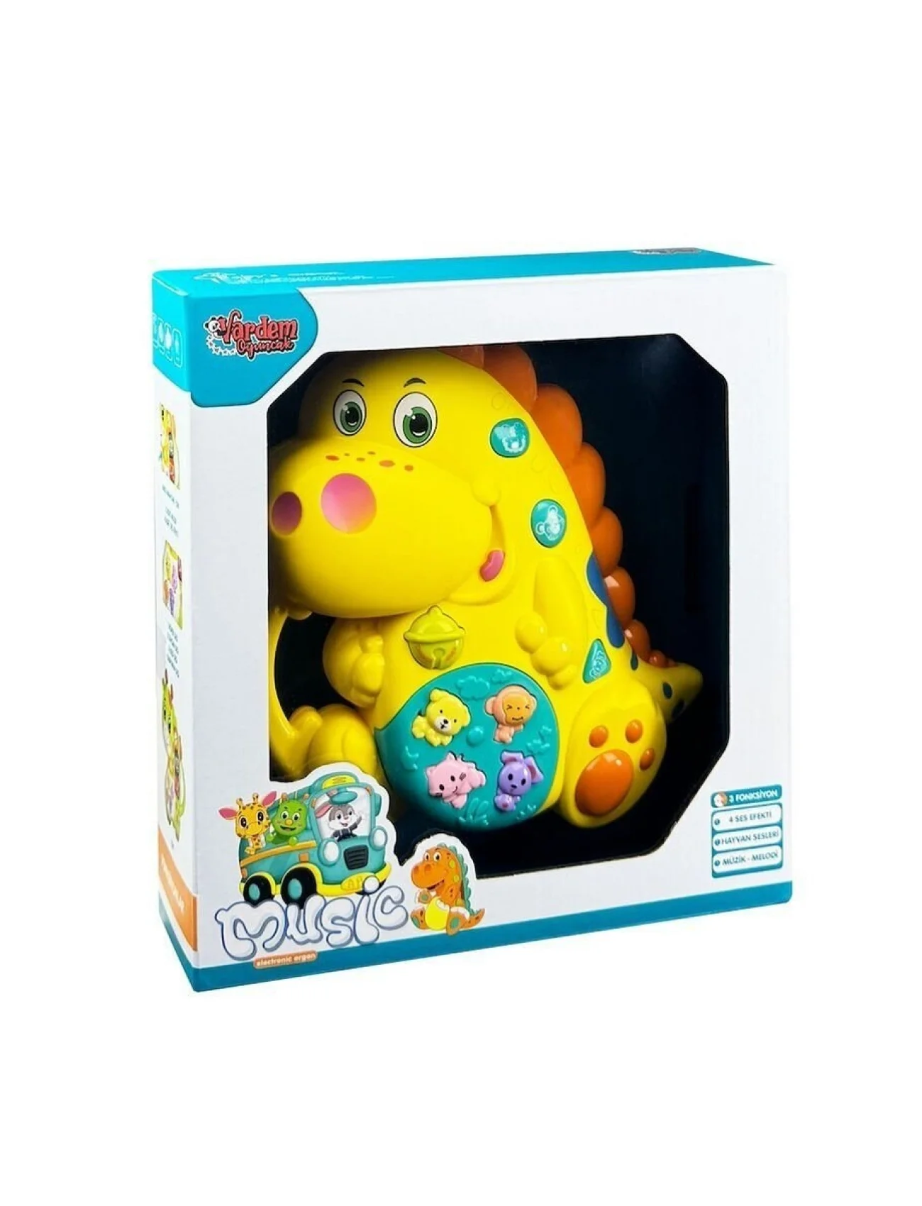 JLG-855-71A KUT IŞIKLI VE MÜZİKLİ DİNAZOR BEBEK