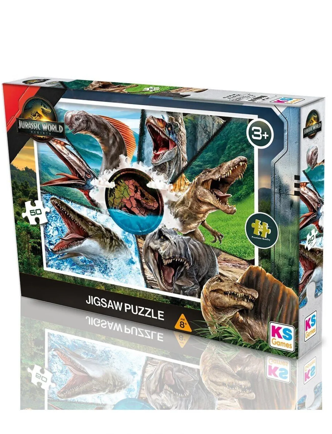 JW 709 JURRASIC WORLD REBİRTH PUZZLE 50 PRÇ
