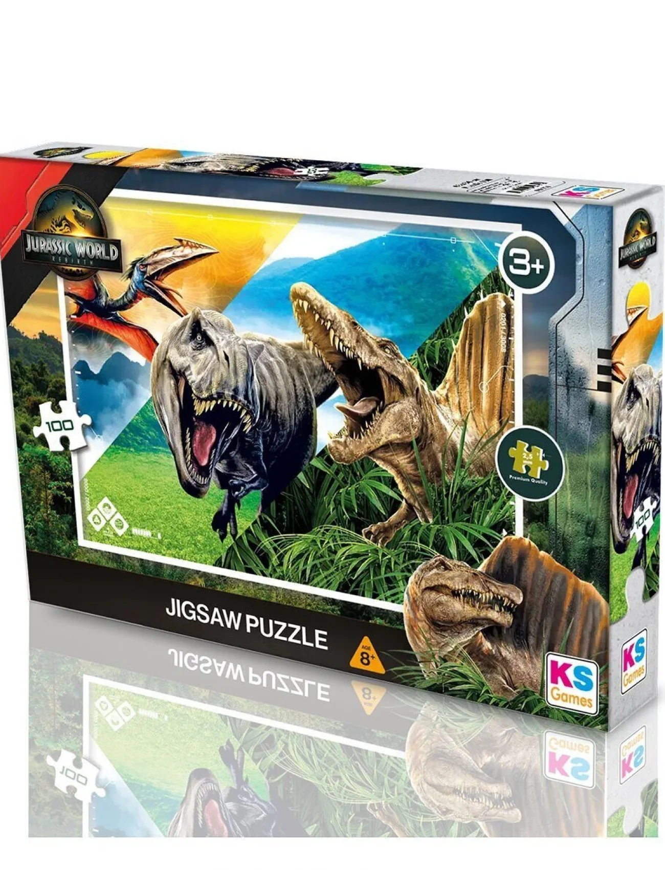 JW 714 JURRASIC WORLD REBİRTH PUZZLE 100 PRÇ