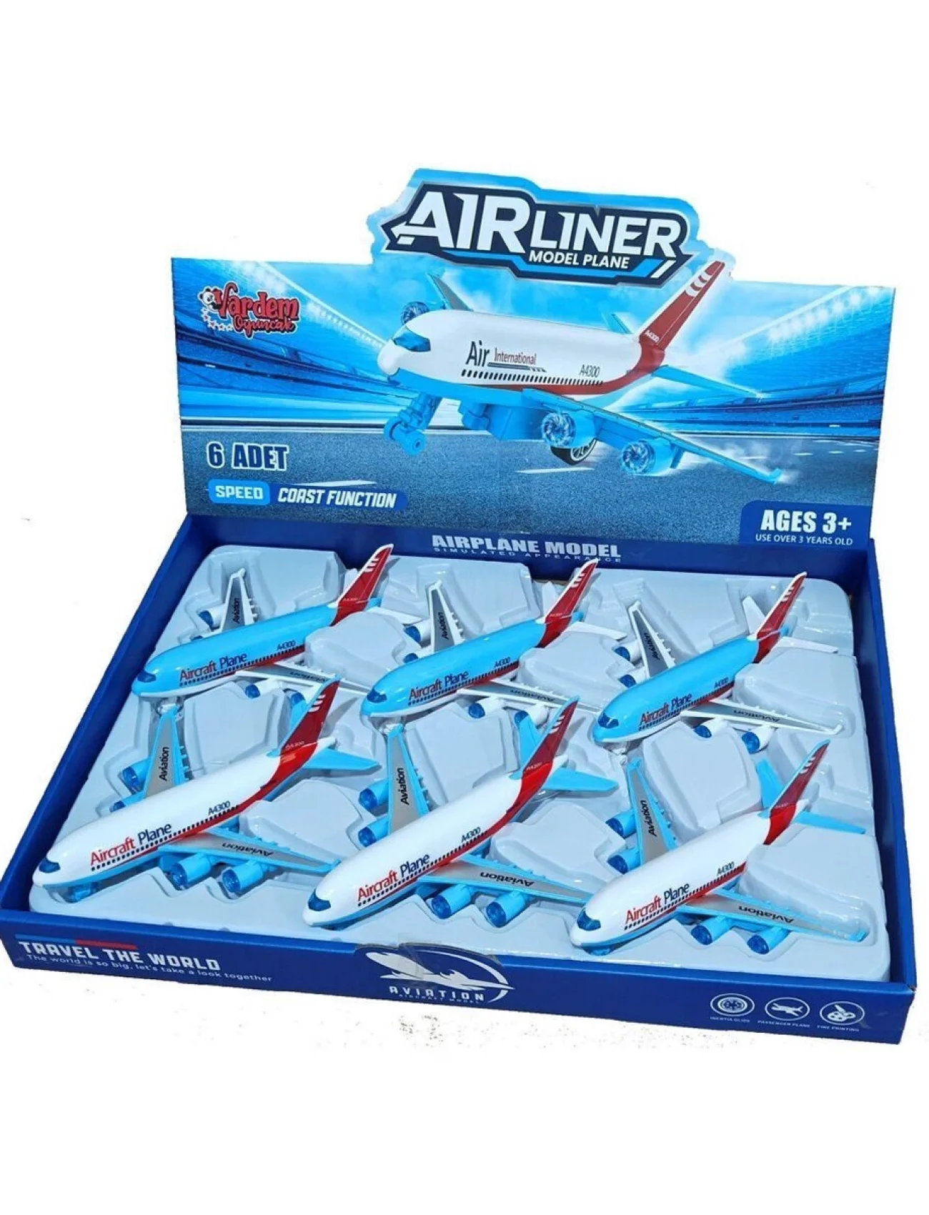 JW567-122 SÜRTMELİ YOLCU UÇAĞI A4300