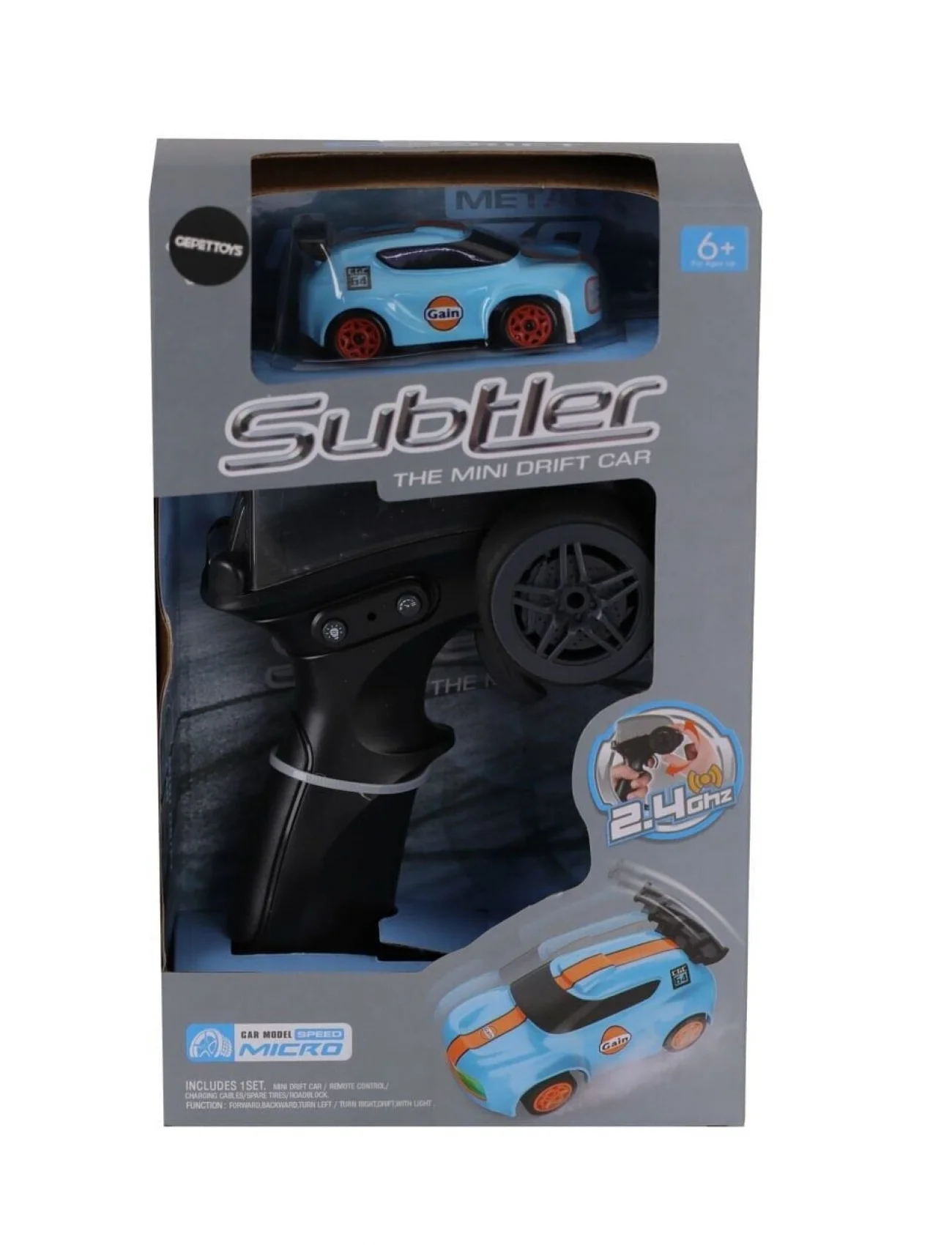 K10 2 4G KONTROL LED IŞIKLI YENİ NESİL MİNİ DRİFT ARABA