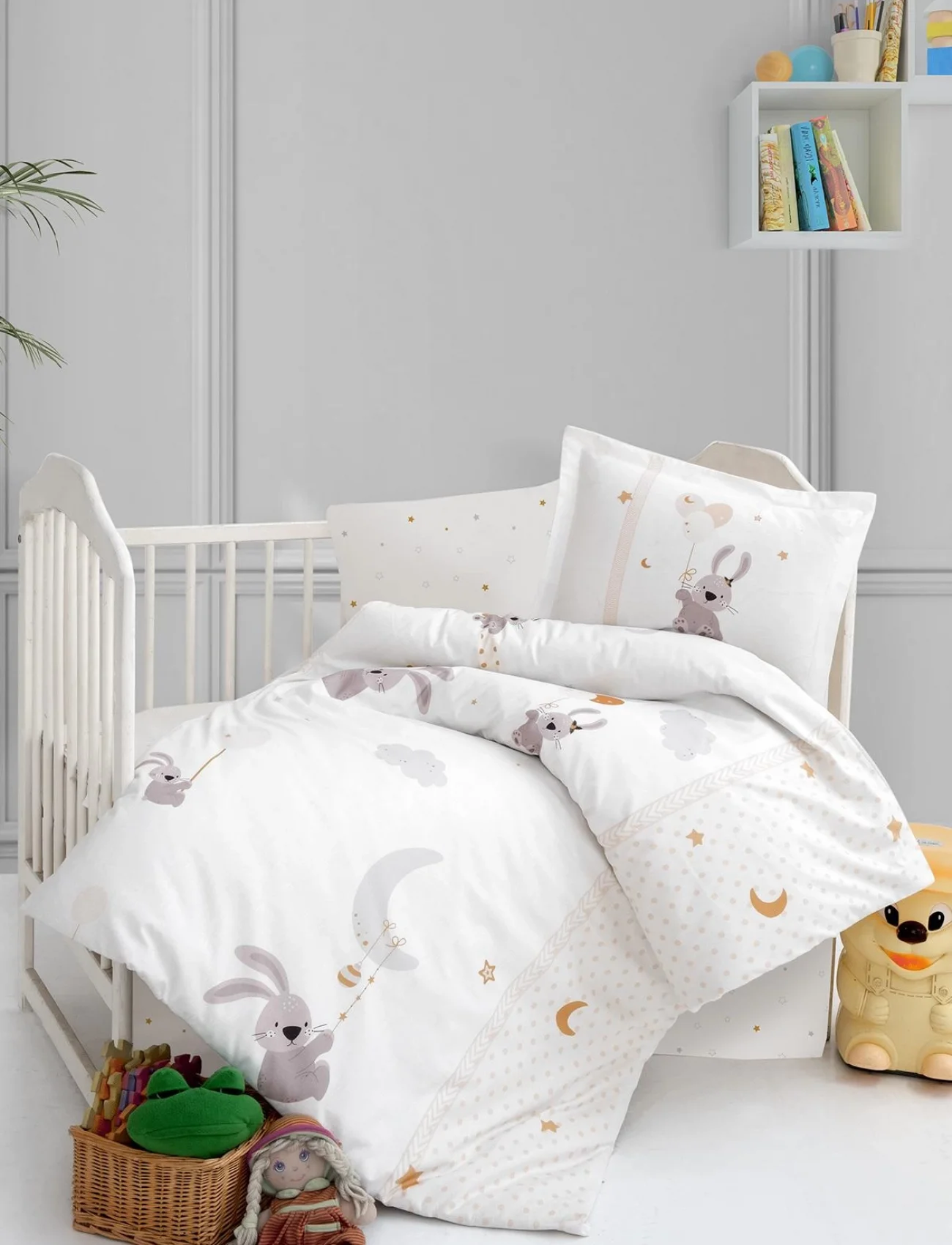 Kanz Ranforce Bebek Nevresim Takımı Knz-001 Bunny Dream