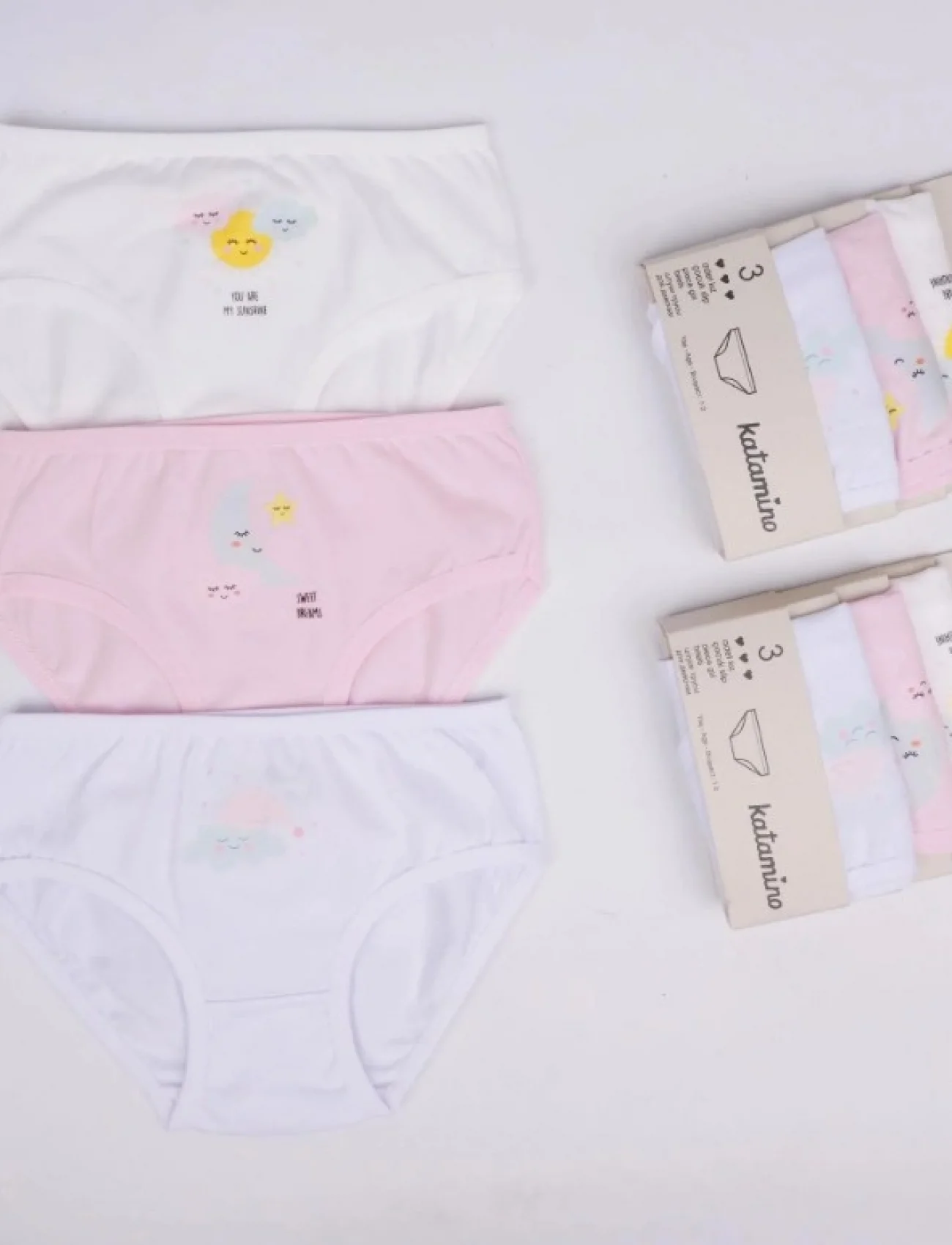Katamino Beryu Kız 3lü Slip K128627 Karışık Renk