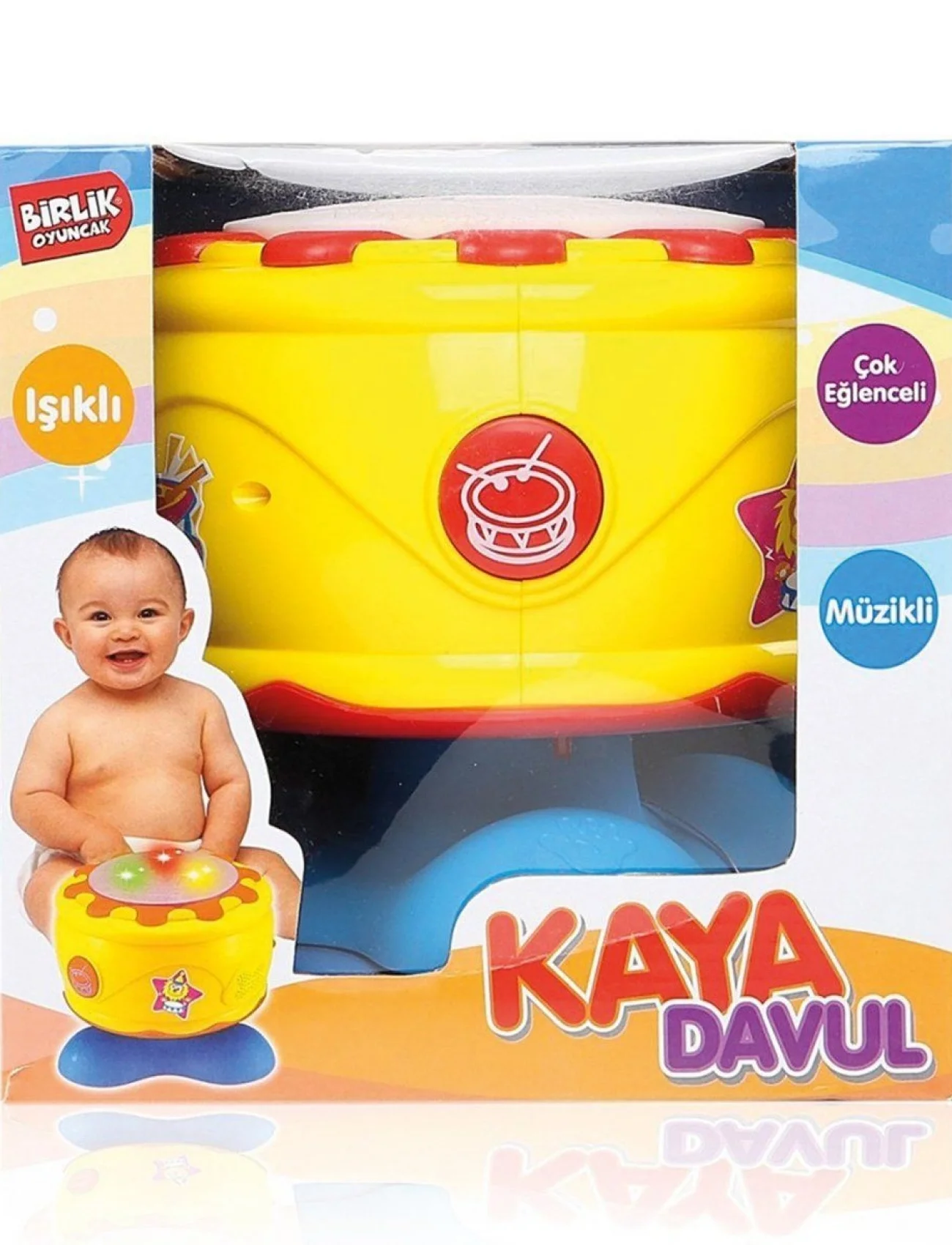 KAYA DAVUL IŞIKLI SESLİ -BİRLİK