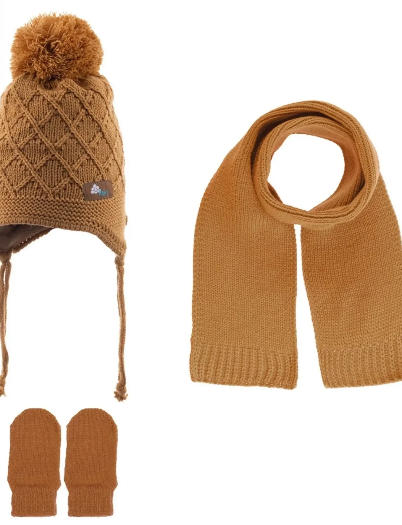 Kitti Atkı Bere Eldiven Takım 0-18 Ay 2315008 Camel