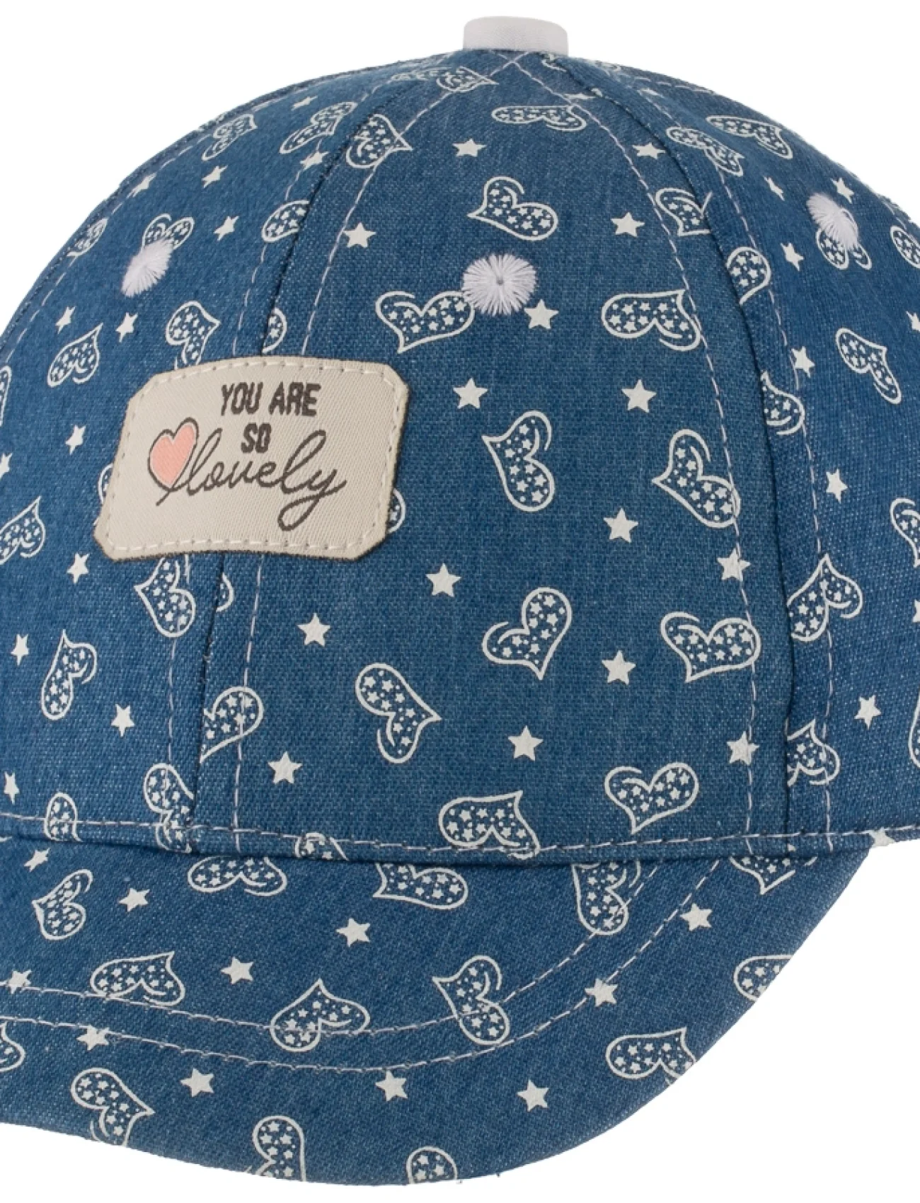 Kitti Denim Kız Kep 0-18 Ay Y26000-03 Mavi Denim