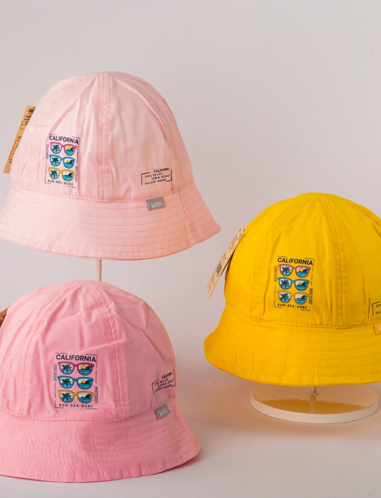 Kitti Gözlük Baskılı Çocuk Maksi Y25260-04 Açık Pembe