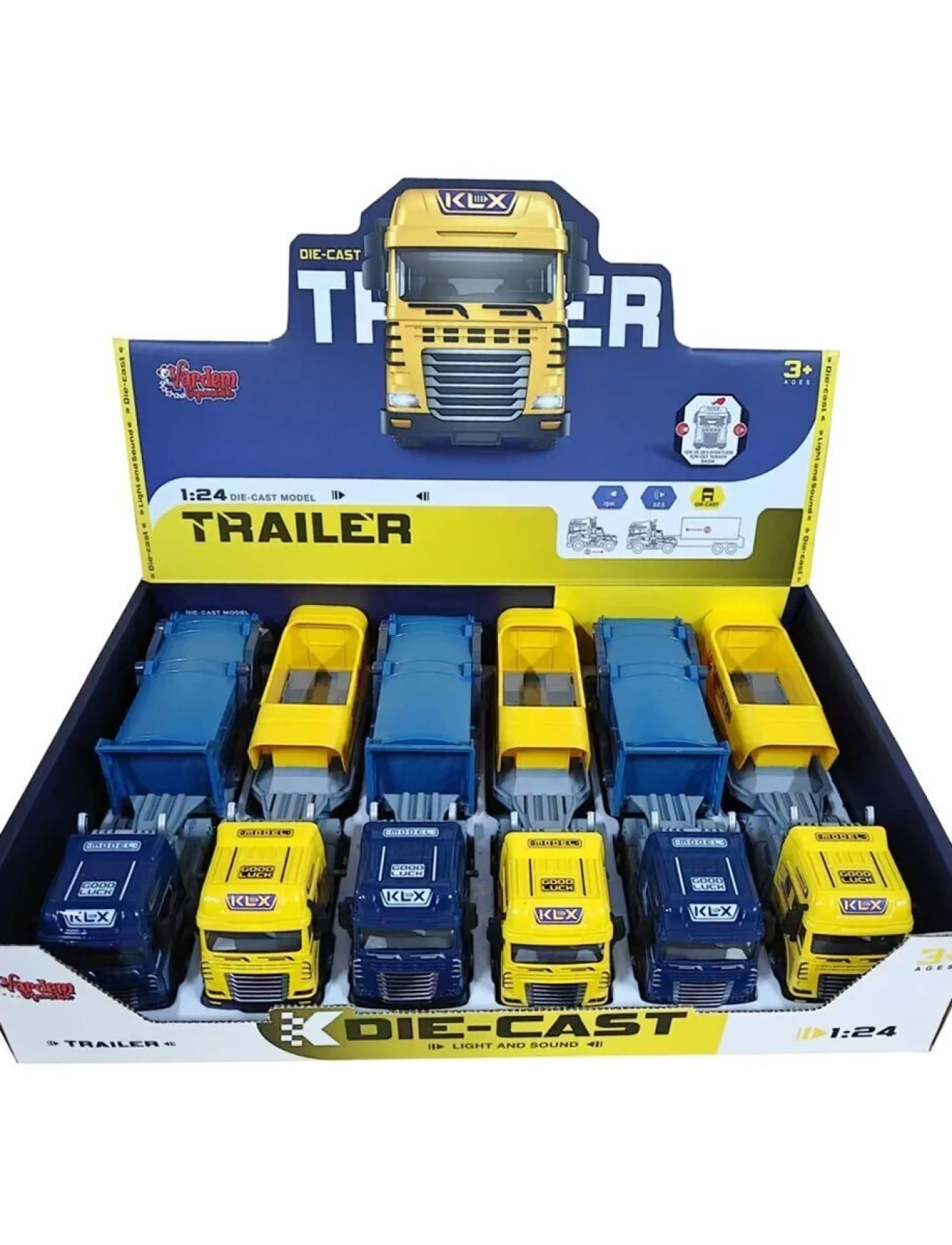 KLX800-273 SURT DIE-CAST IŞIKLI VE SESLİ(Belirtilen fiyat, tekli satış için adet fiyatıdır.)