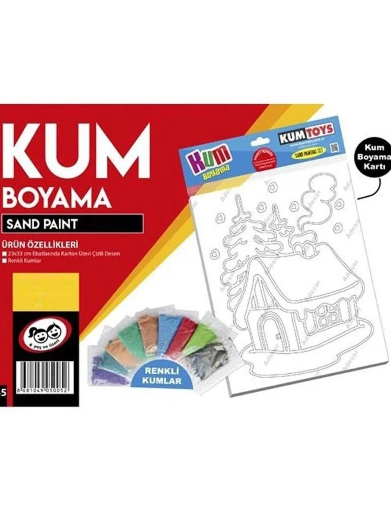 KM5027 Kumtoys Kum Boyama