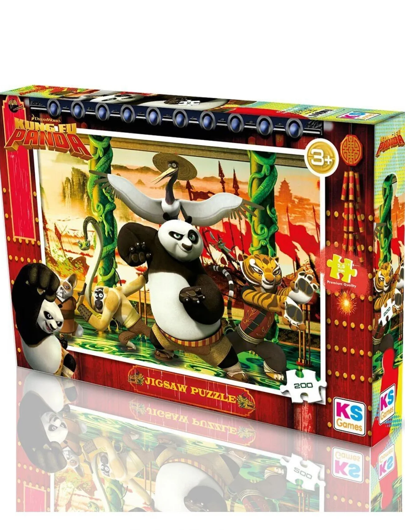 KP 113 KUNG FU PANDA PUZZLE 200 PRÇ