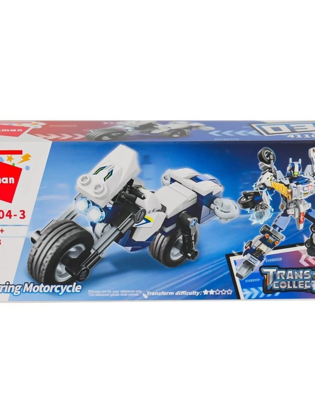 KP-41104 Keepley Polis Araçları Blok Seti -Vagon life