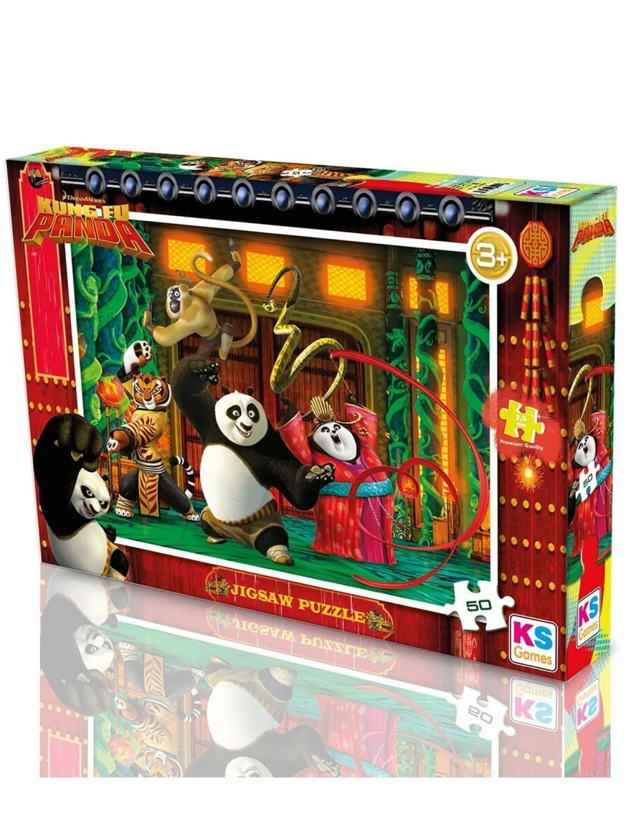 KP 709 KUNG FU PANDA PUZZLE 50 PRÇ