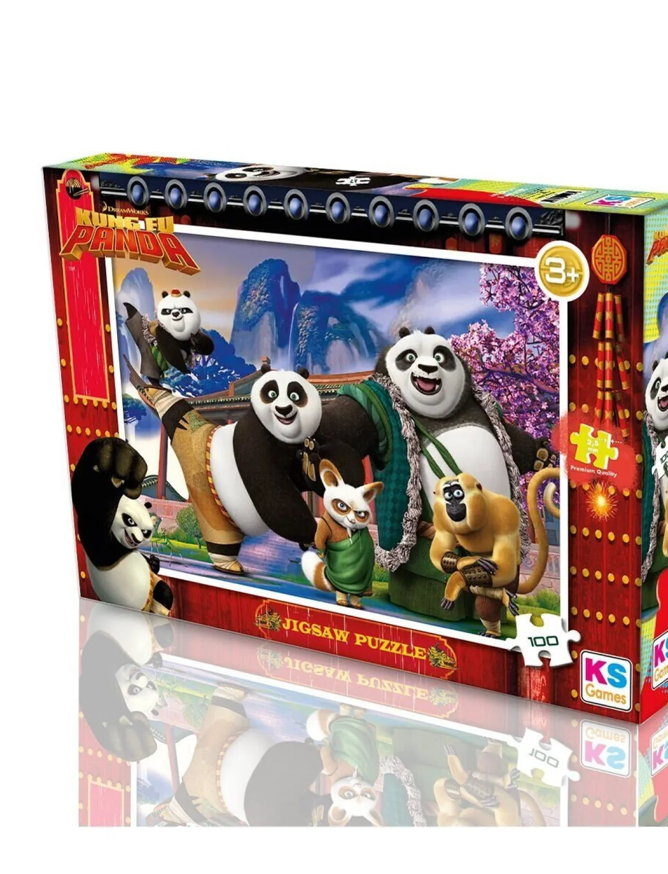 KP 714 KUNG FU PANDA PUZZLE 100 PRÇ