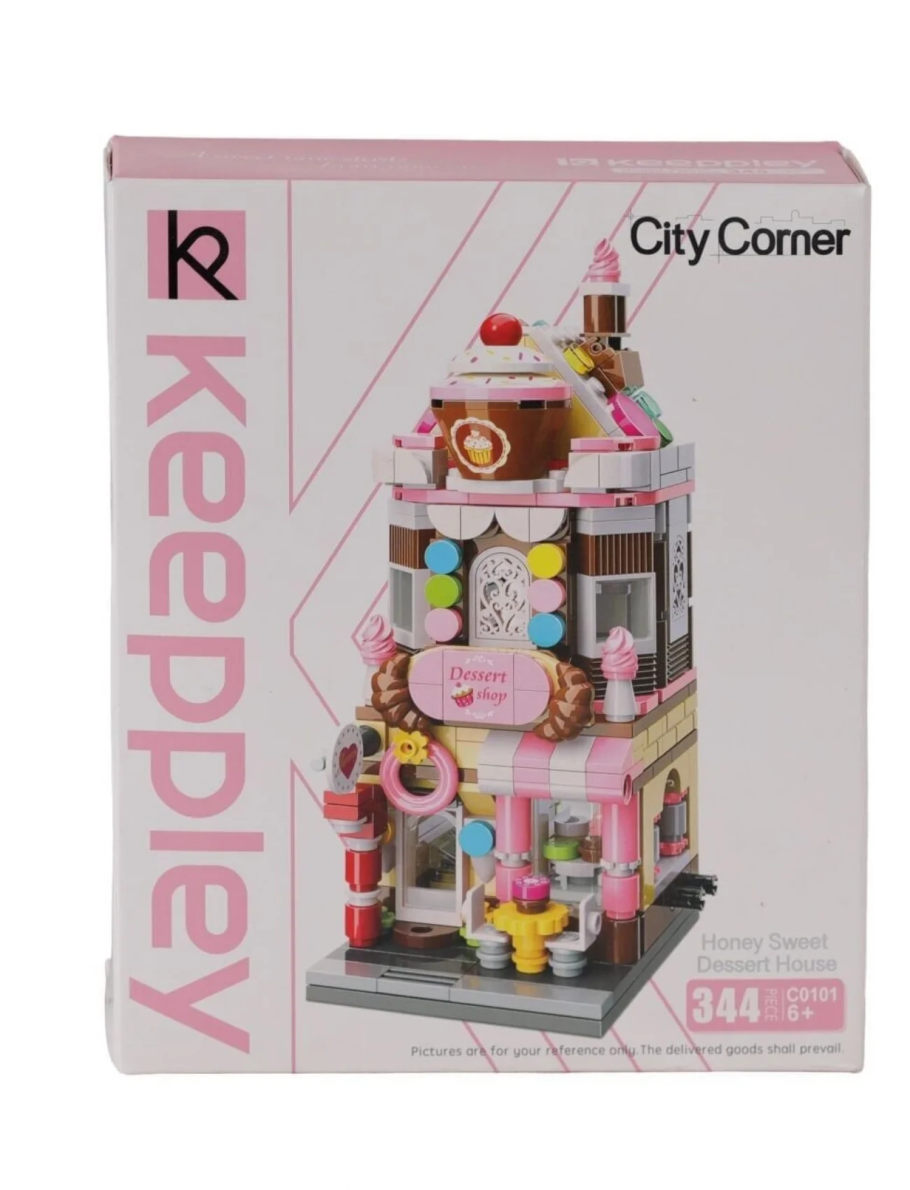 KP0101 KEEPPLEY TATLI DÜKKANI 344 PARÇA BLOCK OYUNCAK