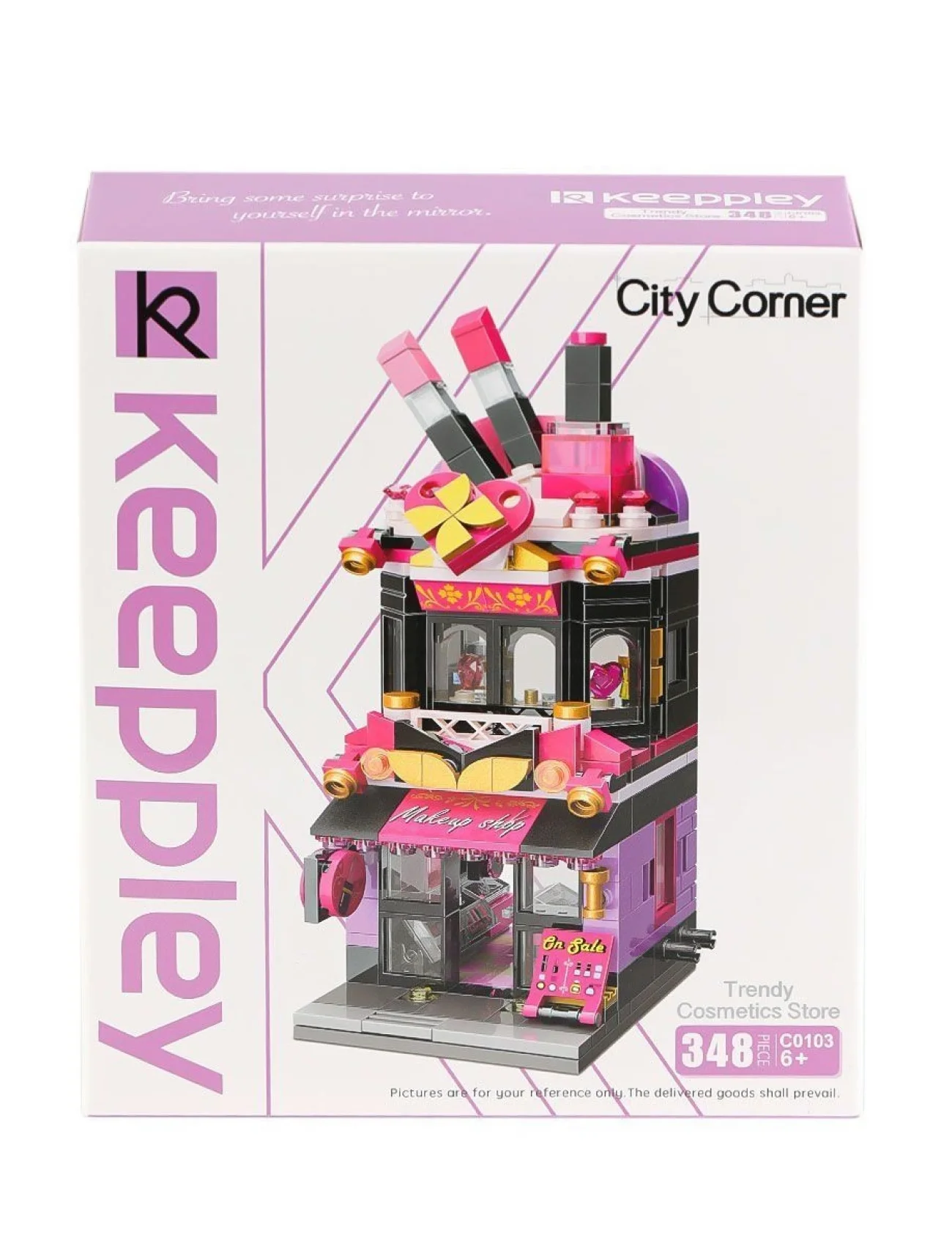 KP0103 Keeppley Cosmetics Store Blok Seti -Vagon life