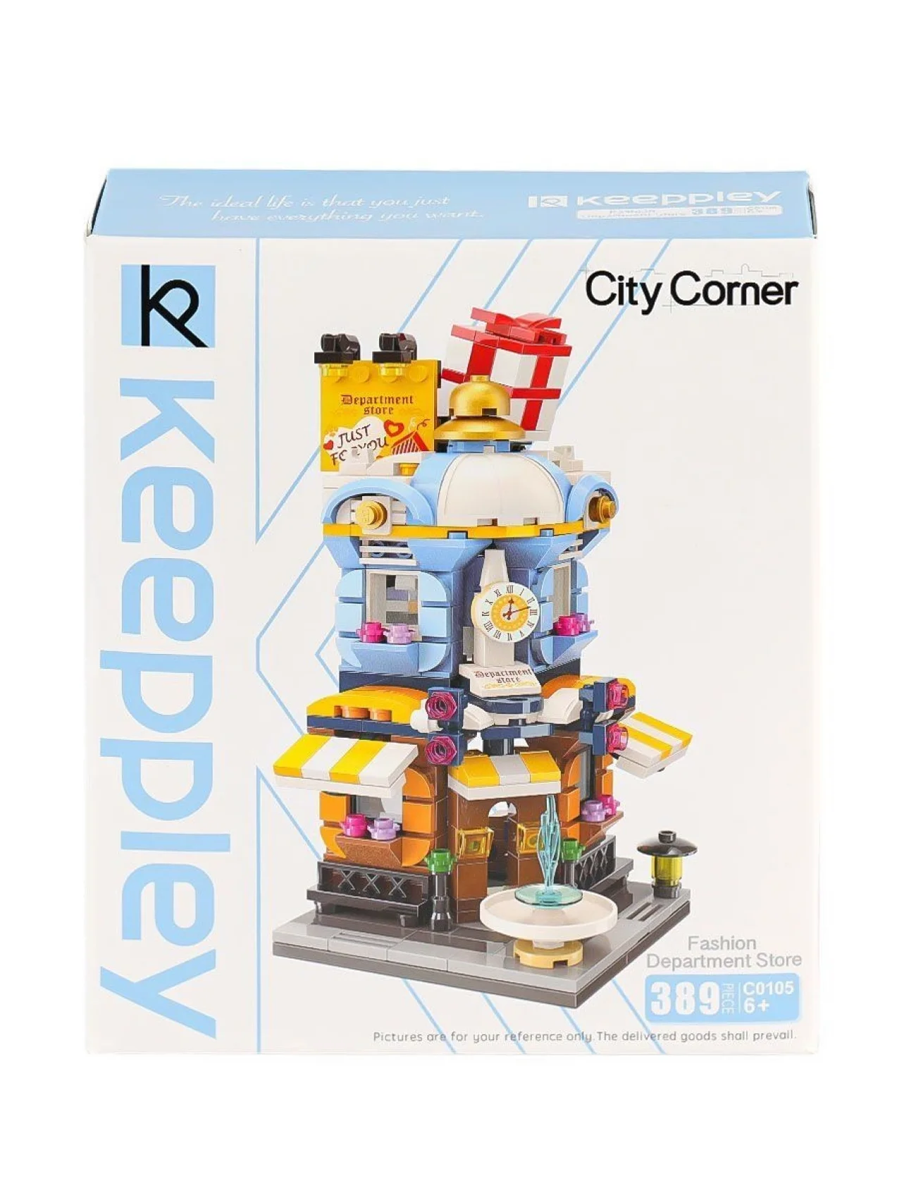 KP0105 Keeppley City Corner Department Store Blok Seti 389 Parça