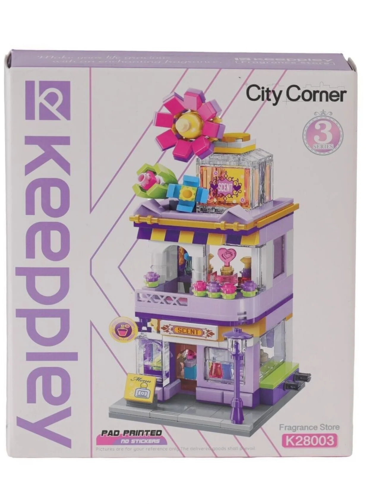 KP28003 KEEPPLEY PARFÜM MAĞAZASI 306 PARÇA BLOCK OYUNCAK