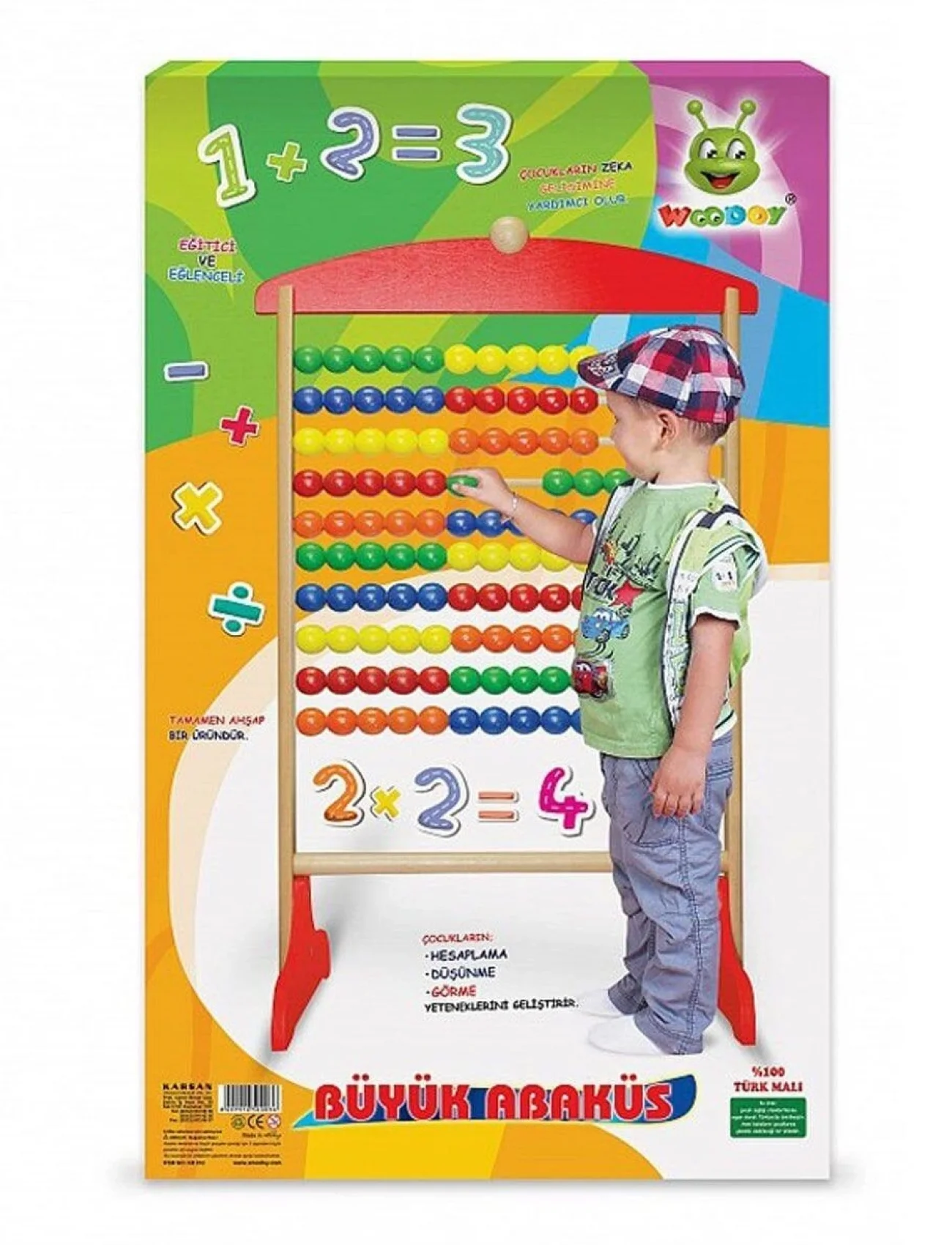 KR031 Woodoy Abaküs 100lü