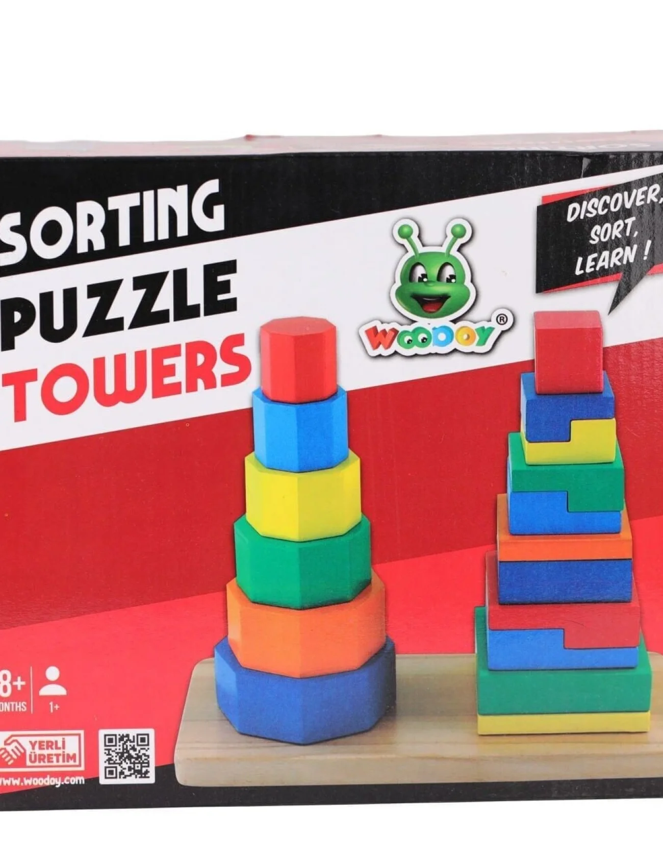 KR055 WOODOY 2Lİ ÇEŞİT KENAR KULELER 24