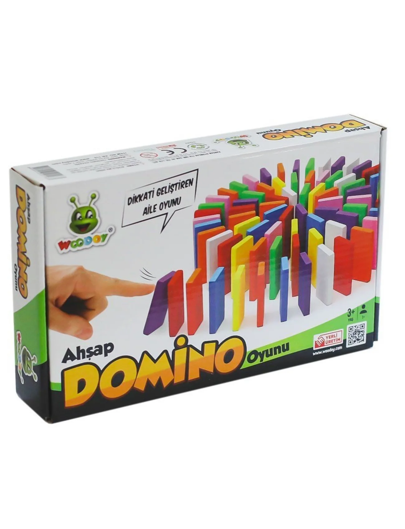 KR116 Ahşap Domino Oyunu -Karsan Oyuncak