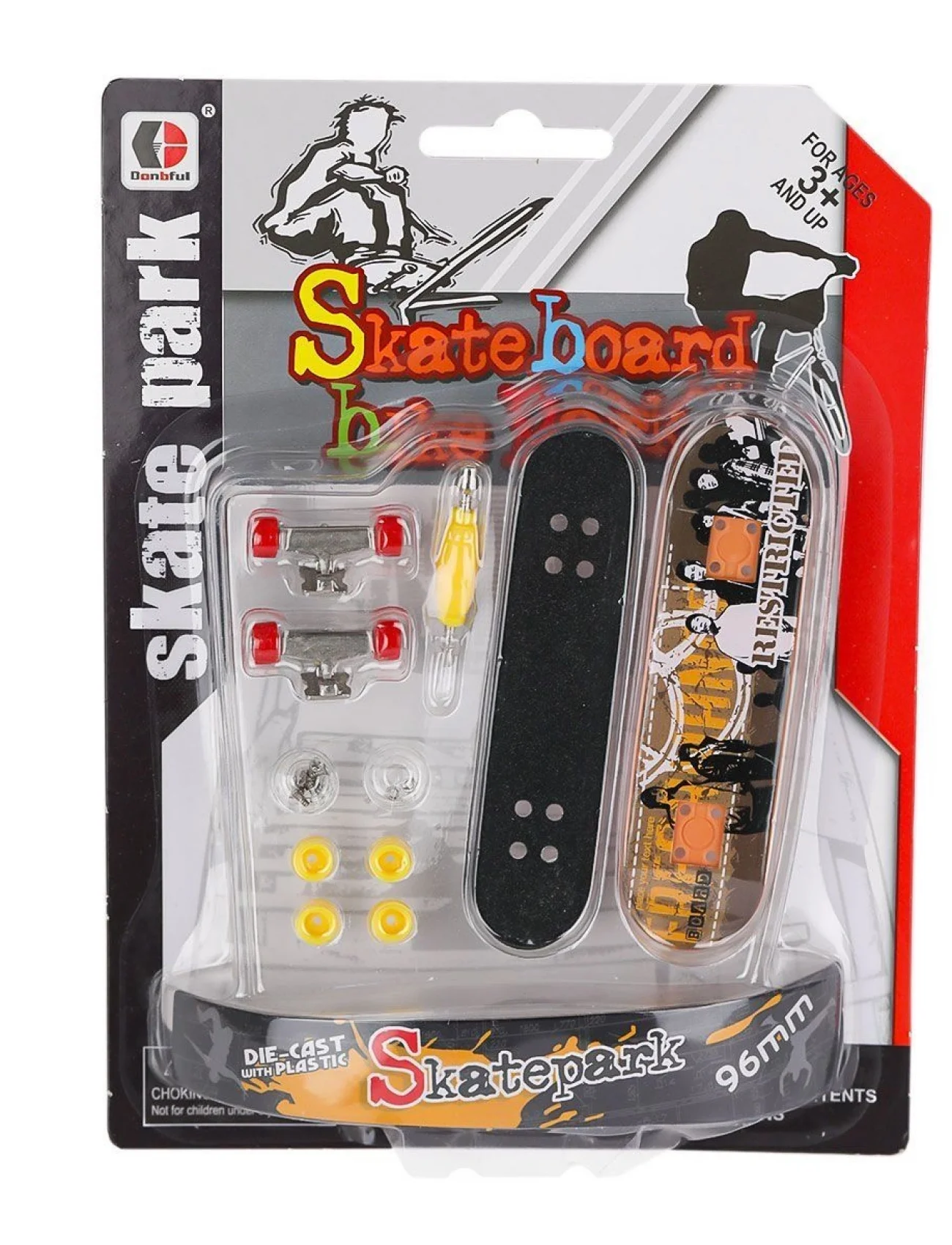 KZK-1812A Kartela Skate Park Kaykay -Kızılkaya Oyuncak