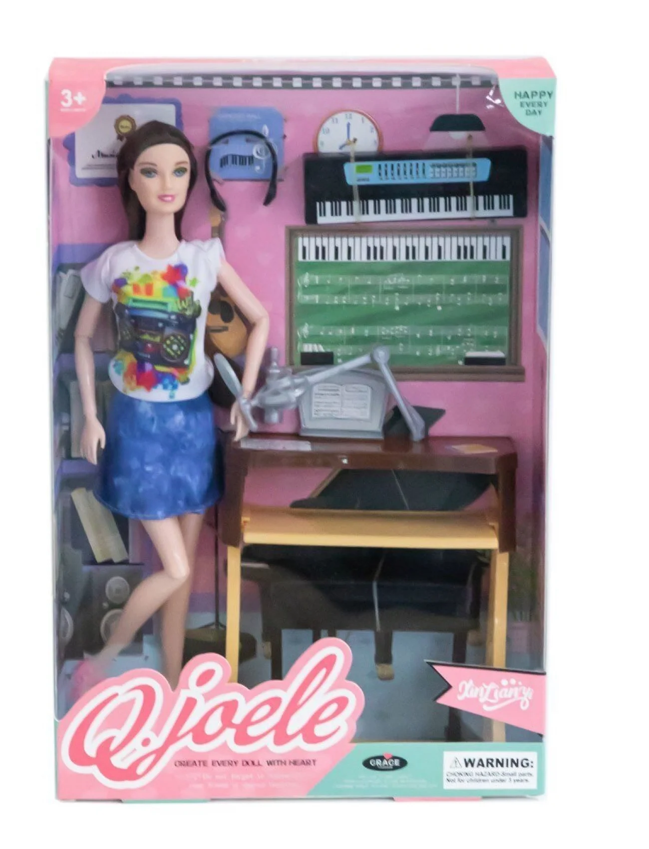 L5748K Piano Çalan Müzisyen Bebek -Canem Oyuncak