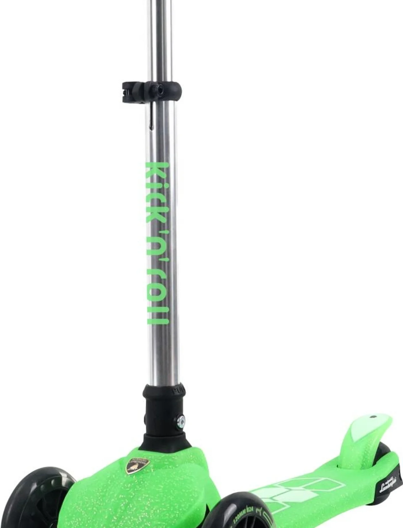 L5JELLY-G LAMBORGHİNİ LİSANSLI PARILTI IŞIKLI SCOOTER YEŞİL