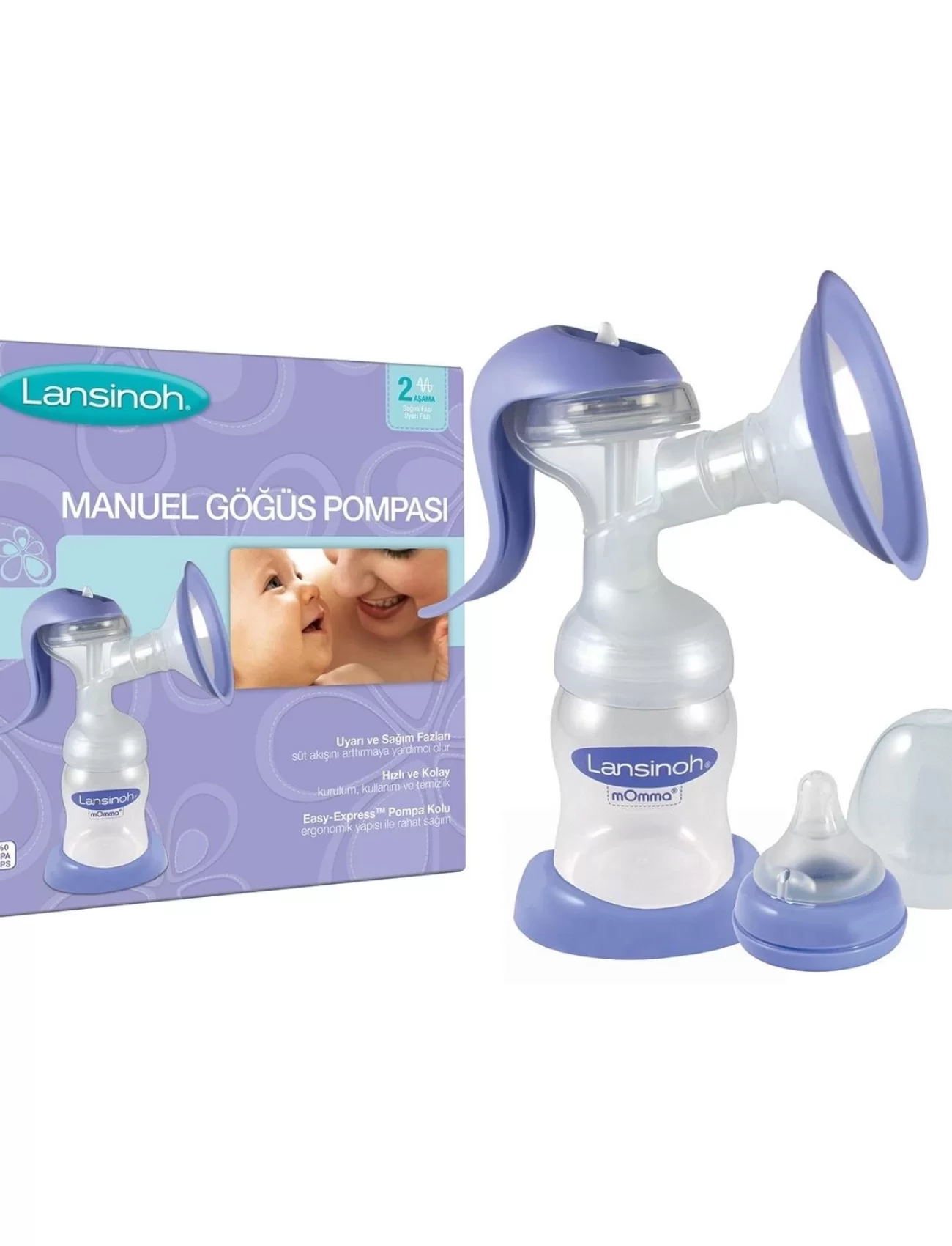 Lansinoh Manuel Göğüs Pompası (yeni)