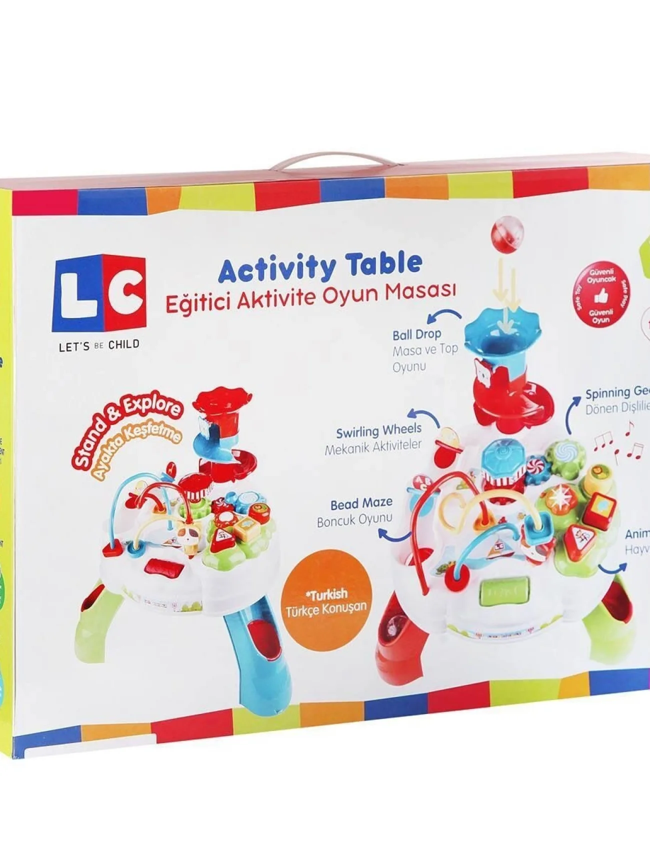 LC-30954 EĞLENCELİ AKTİVİTE MASASI
