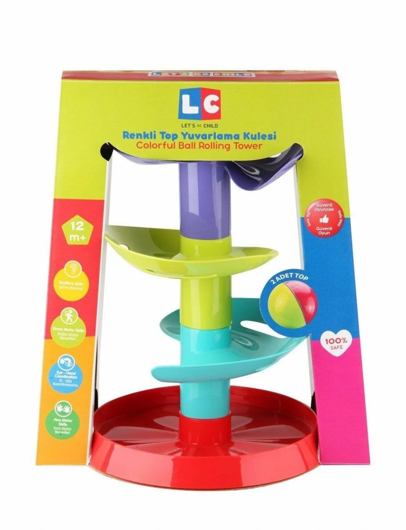 LC-30956 Lets be Child - Renkli Top Yuvarlama Kulesi