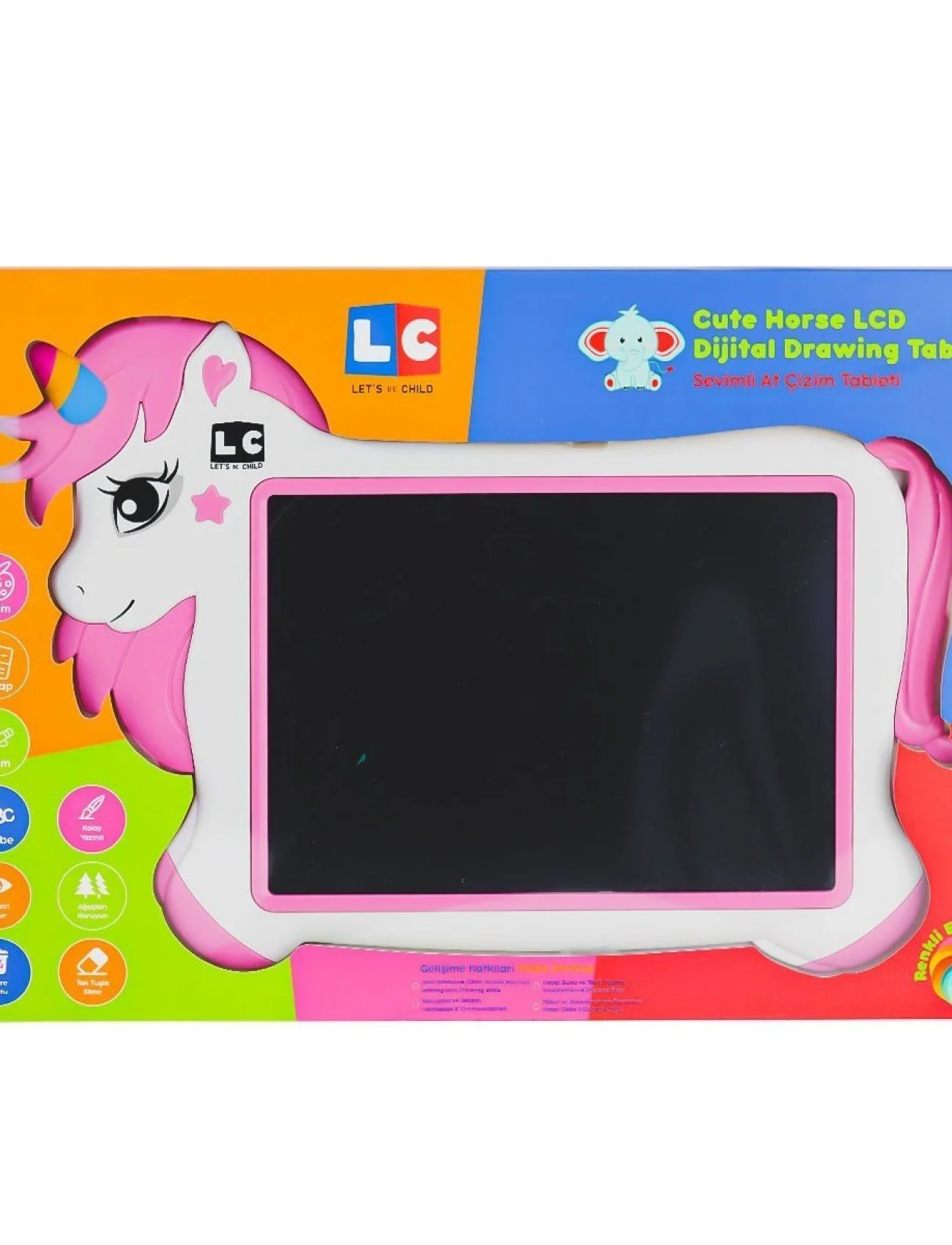 LC-31066 Sevimli At Çizim Tableti 10 inç -Lets be Child
