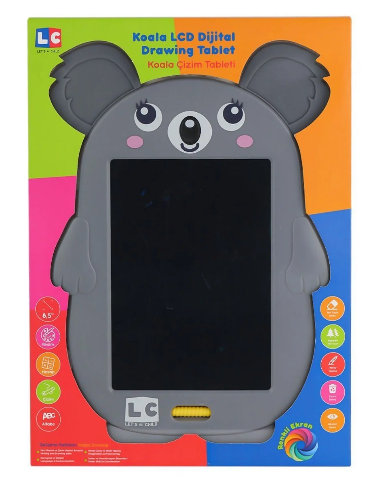 LC-31072 Koala Çizim Tableti 8.5 inç -Lets be Child