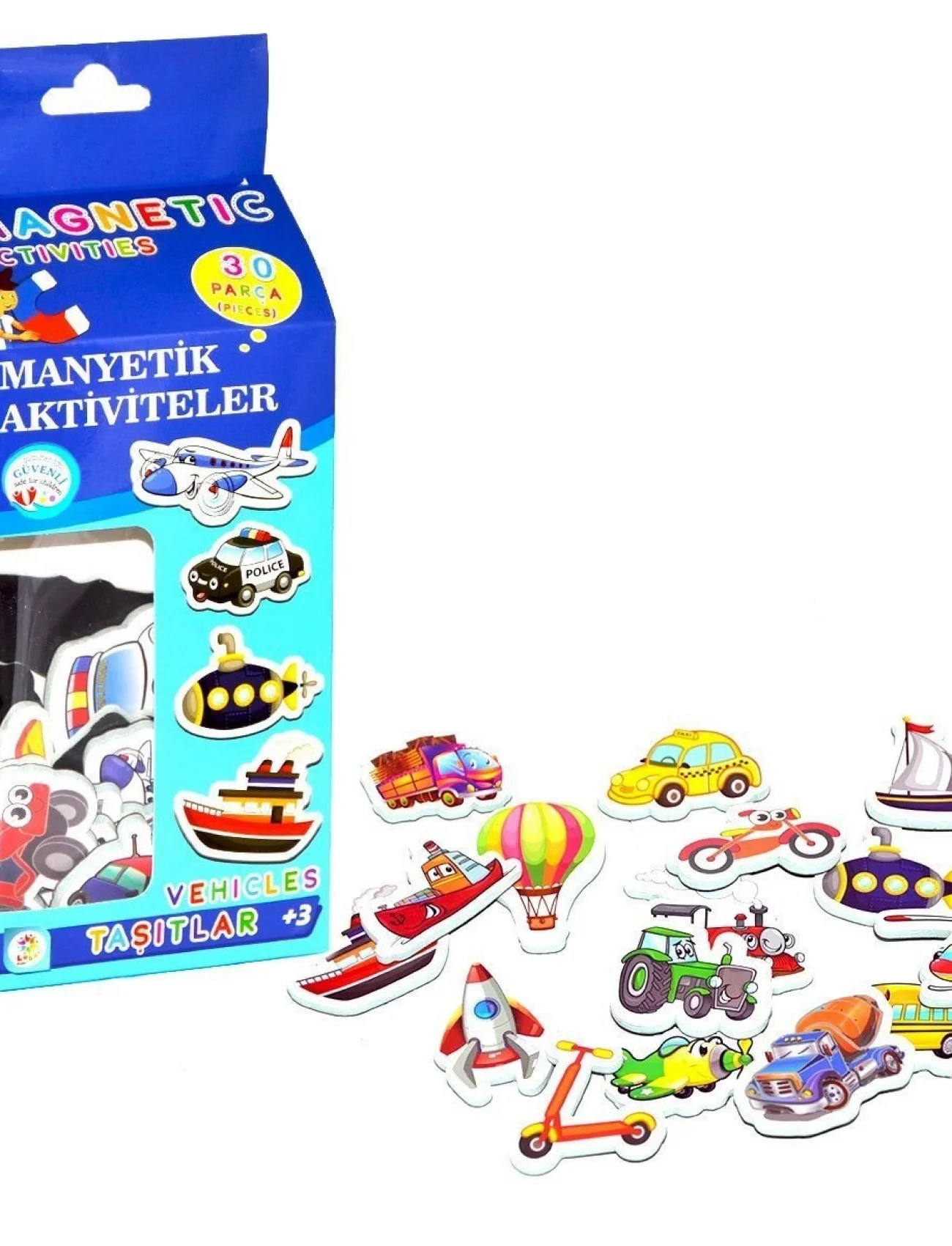 LC7154 Laço, Manyetik Aktiviteler - Taşıtlar / +3 yaş