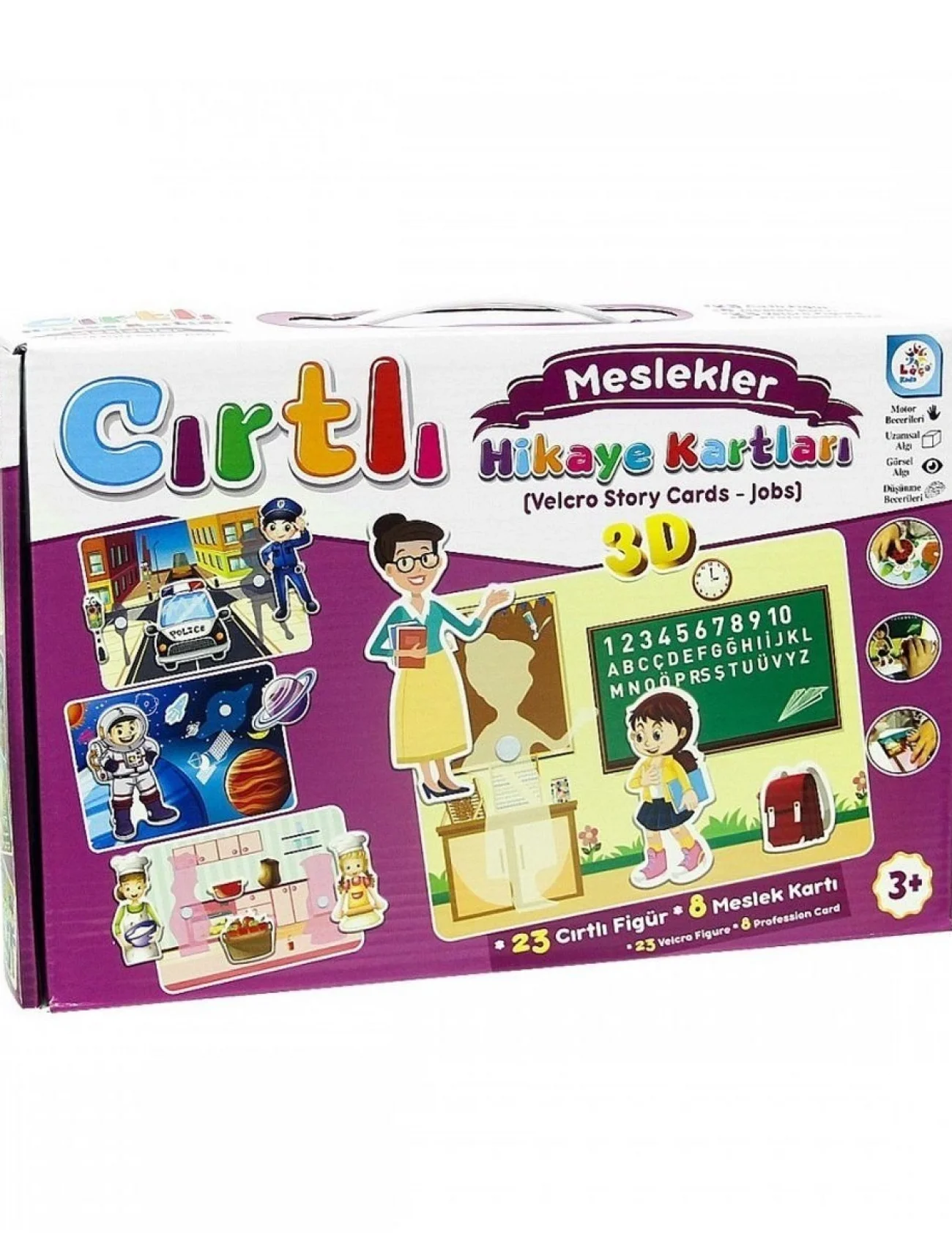 LC7206 Laço, Cırtlı Hikaye Kartları