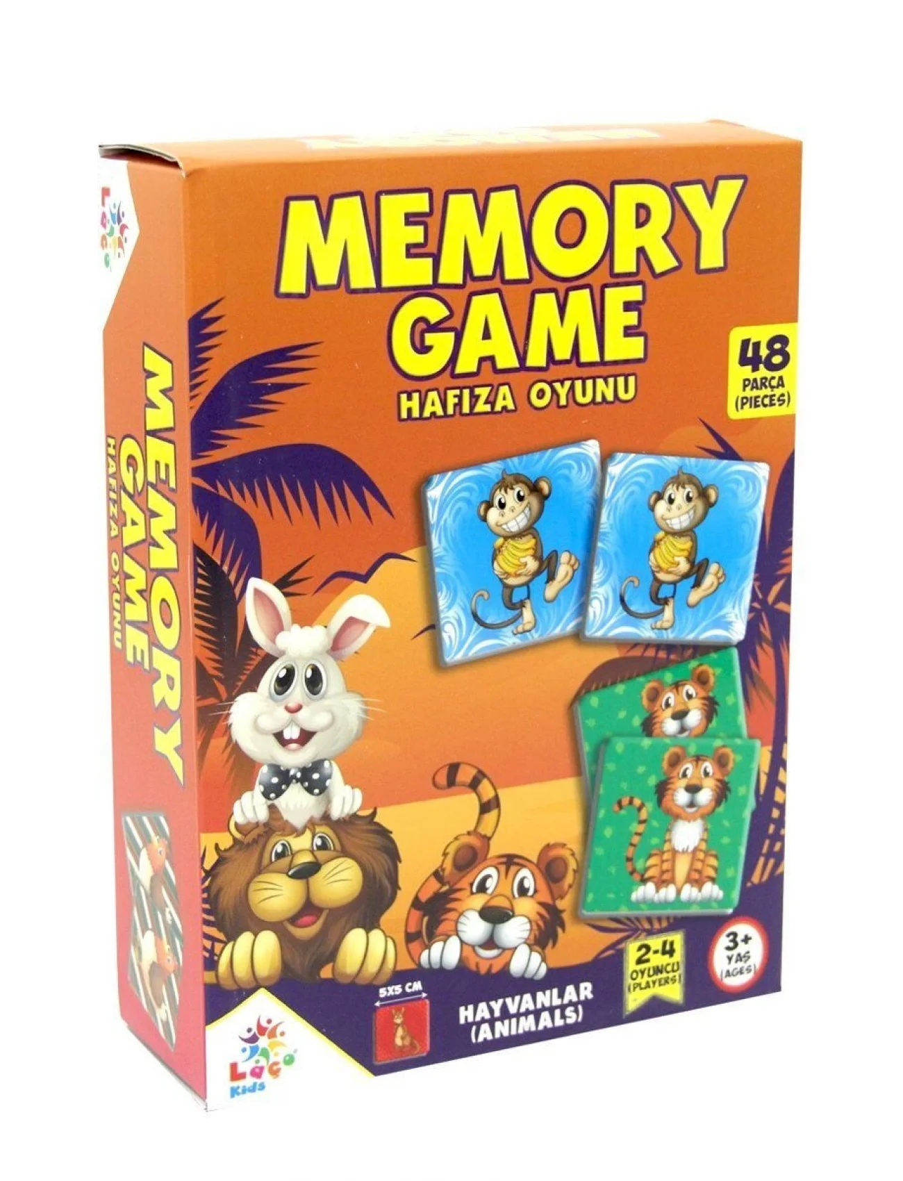 LC7230 Laço, Hafıza Oyunu - Hayvanlar / +3 yaş