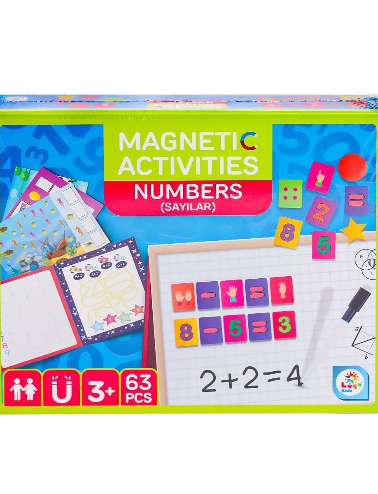 LC7980 Manyetik Aktivite Sayılar -Laçokids
