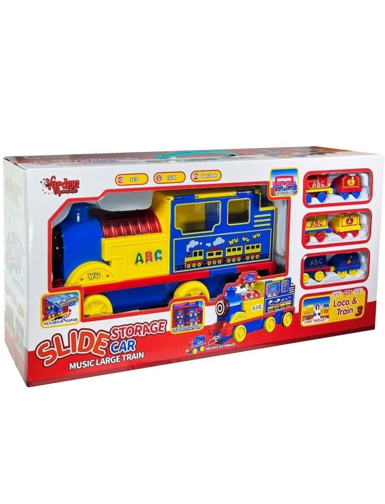 LFI-9522 Işıklı Müzikli İnteraktif Tren