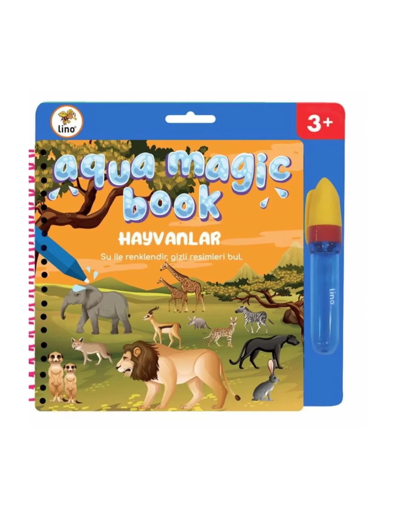 Lino Aqua Magic Book Sihirli Boyama Kitabı Hayvanlar