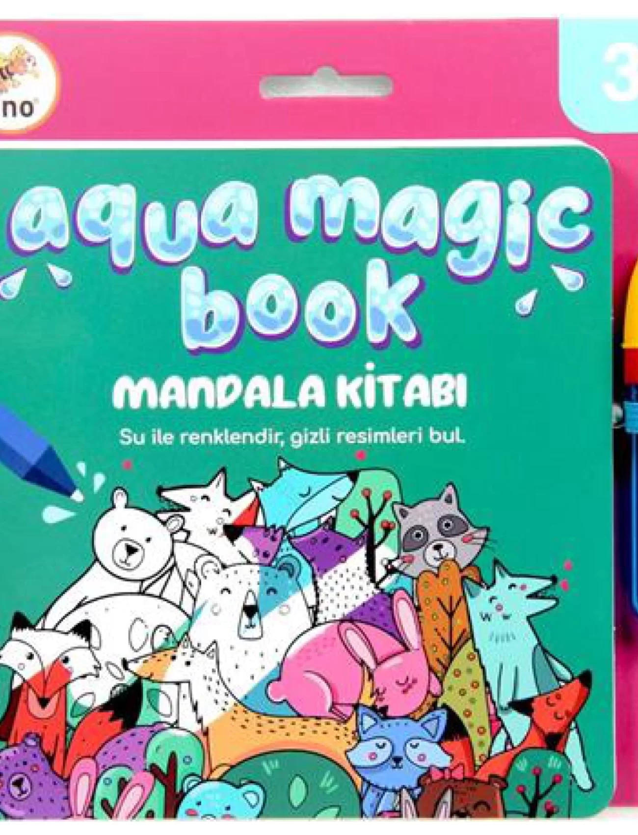 Lino Aqua Magic Book Sihirli Boyama Kitabı Mandala