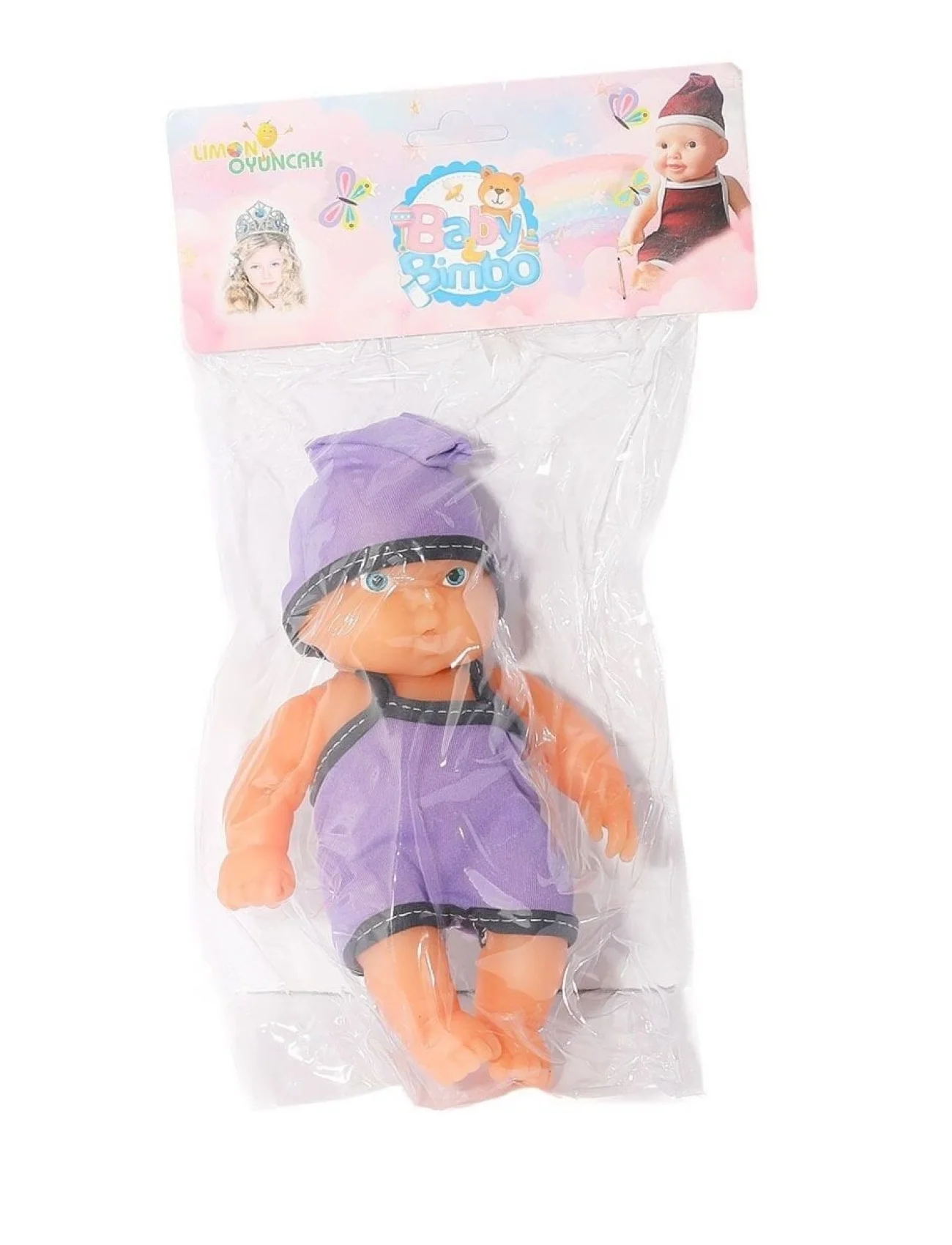 LMN-205 Poşette Et Bebek 20 cm -Limon Oyuncak