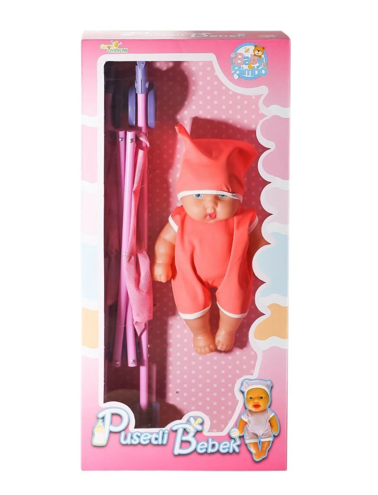 LMN-207 Pusetli Bebek -Limon Oyuncak