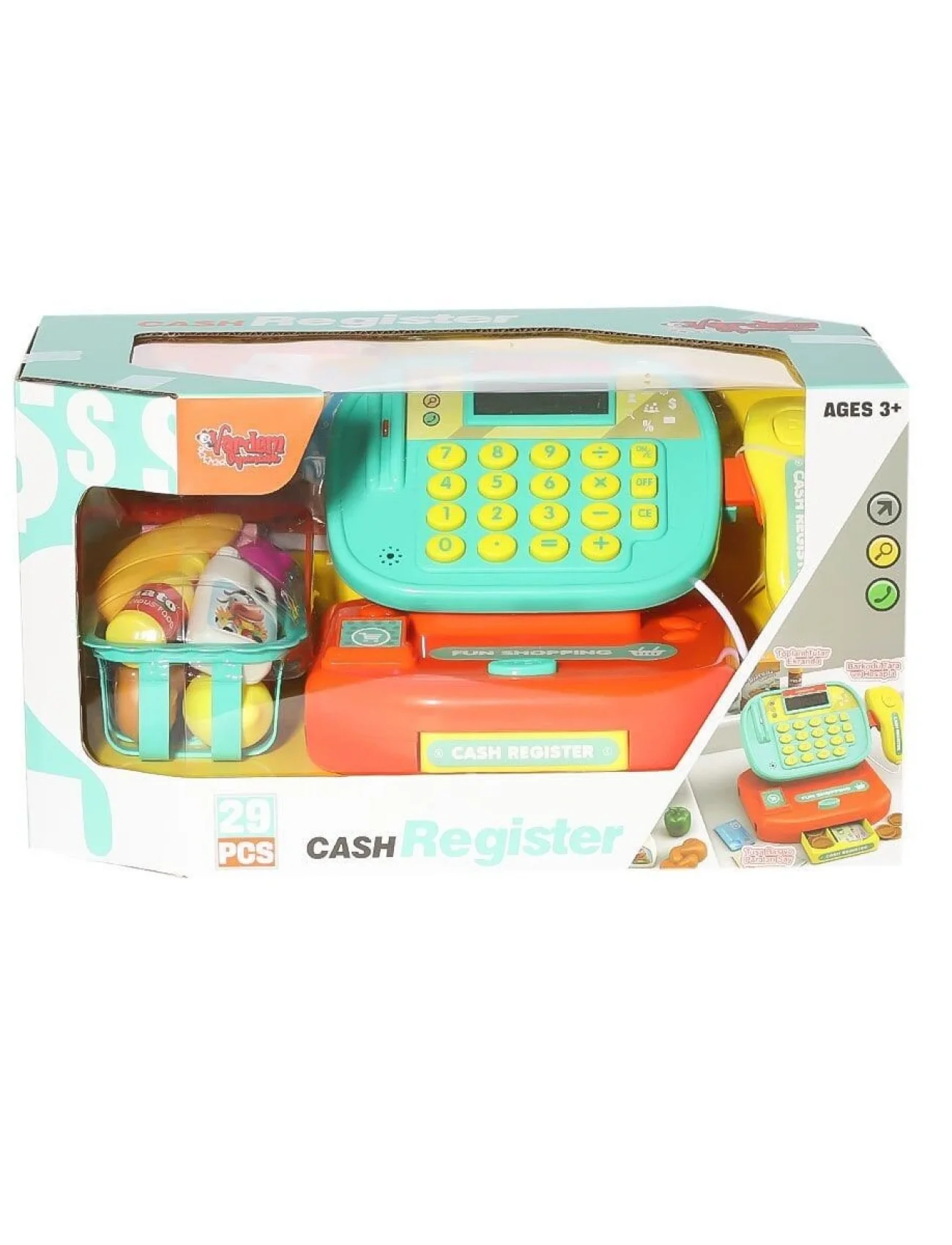LS820A57-8 Işıklı Hesap Makineli Yazar Kasa -Vardem