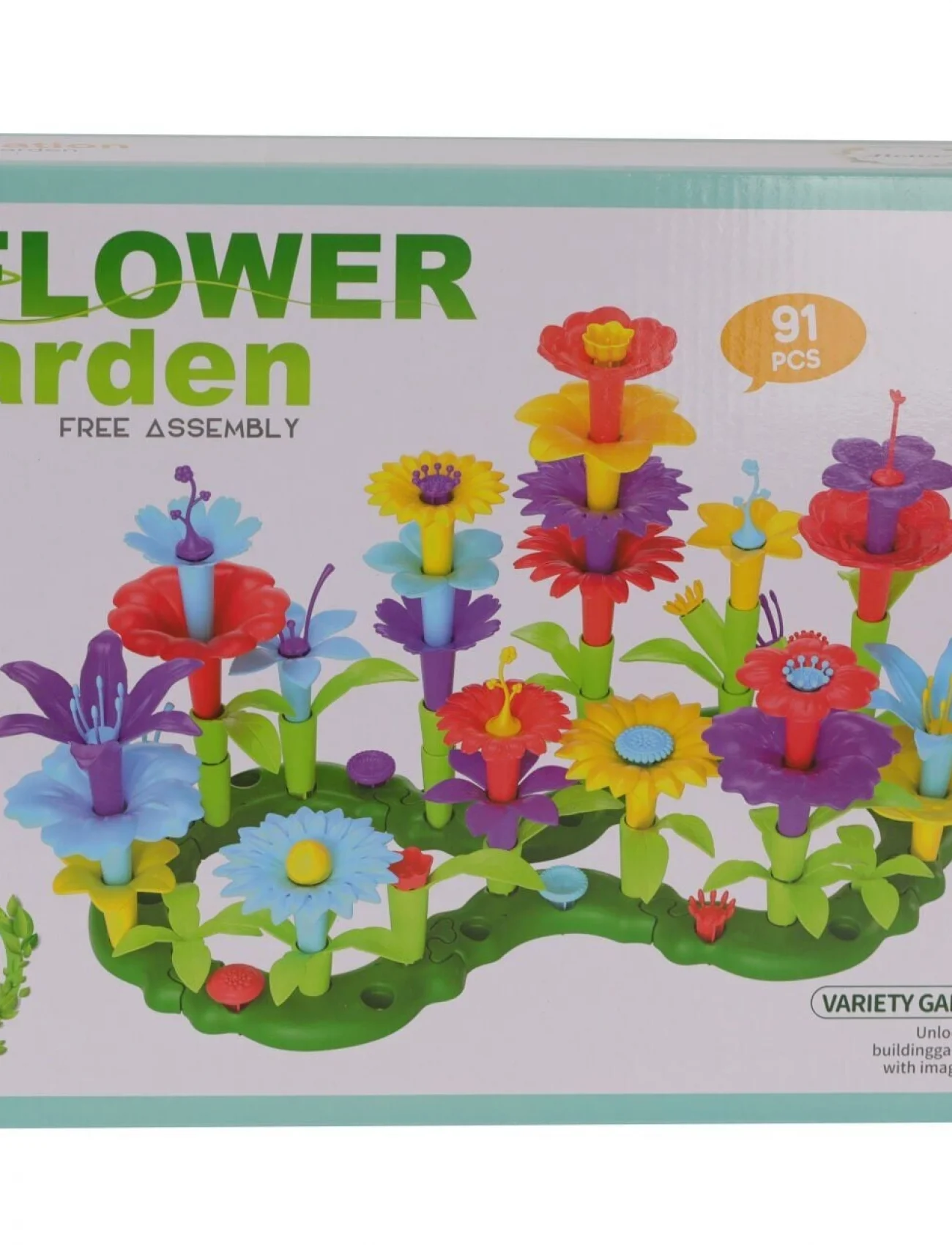LY004A 91 PCS GÜZEL BAHÇE ÇİÇEK SETİ