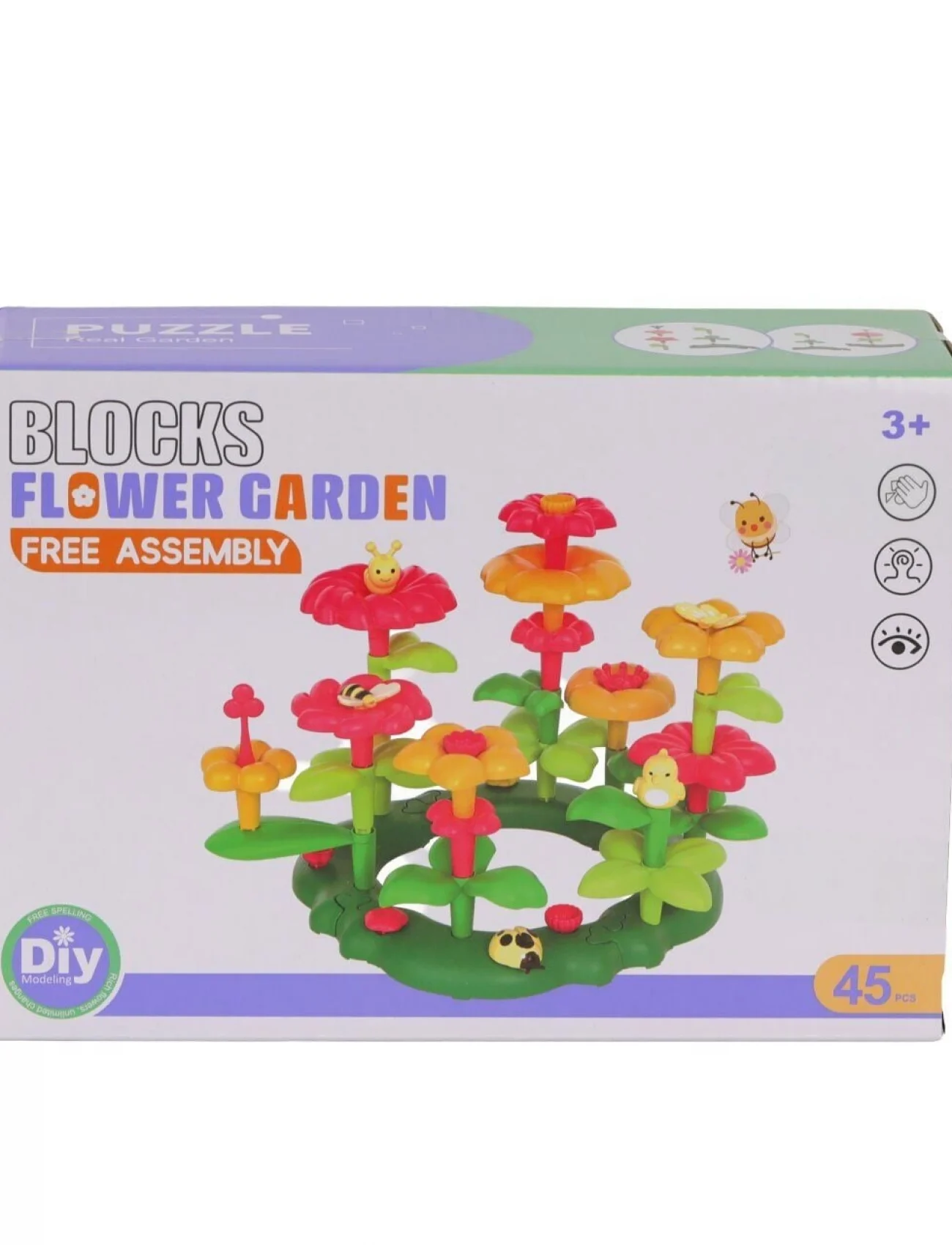 LY008A 45 PCS GÜZEL BAHÇE ÇİÇEK SETİ