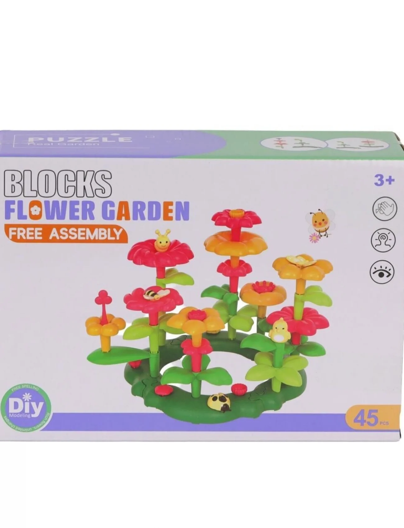 LY008A 45 PCS GÜZEL BAHÇE ÇİÇEK SETİ