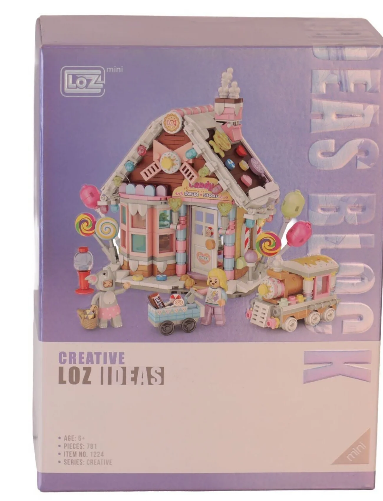 LZ-1224 LOZ ŞEKER EVİ 781 PARÇA BLOCK OYUNCAK