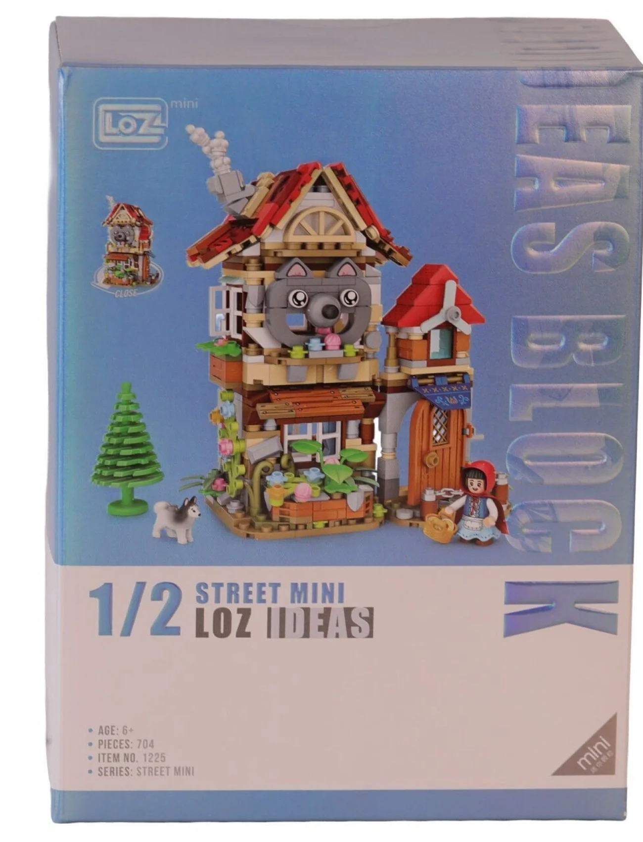 LZ-1225 LOZ MASAL EVİ 704 PARÇA BLOCK OYUNCAK