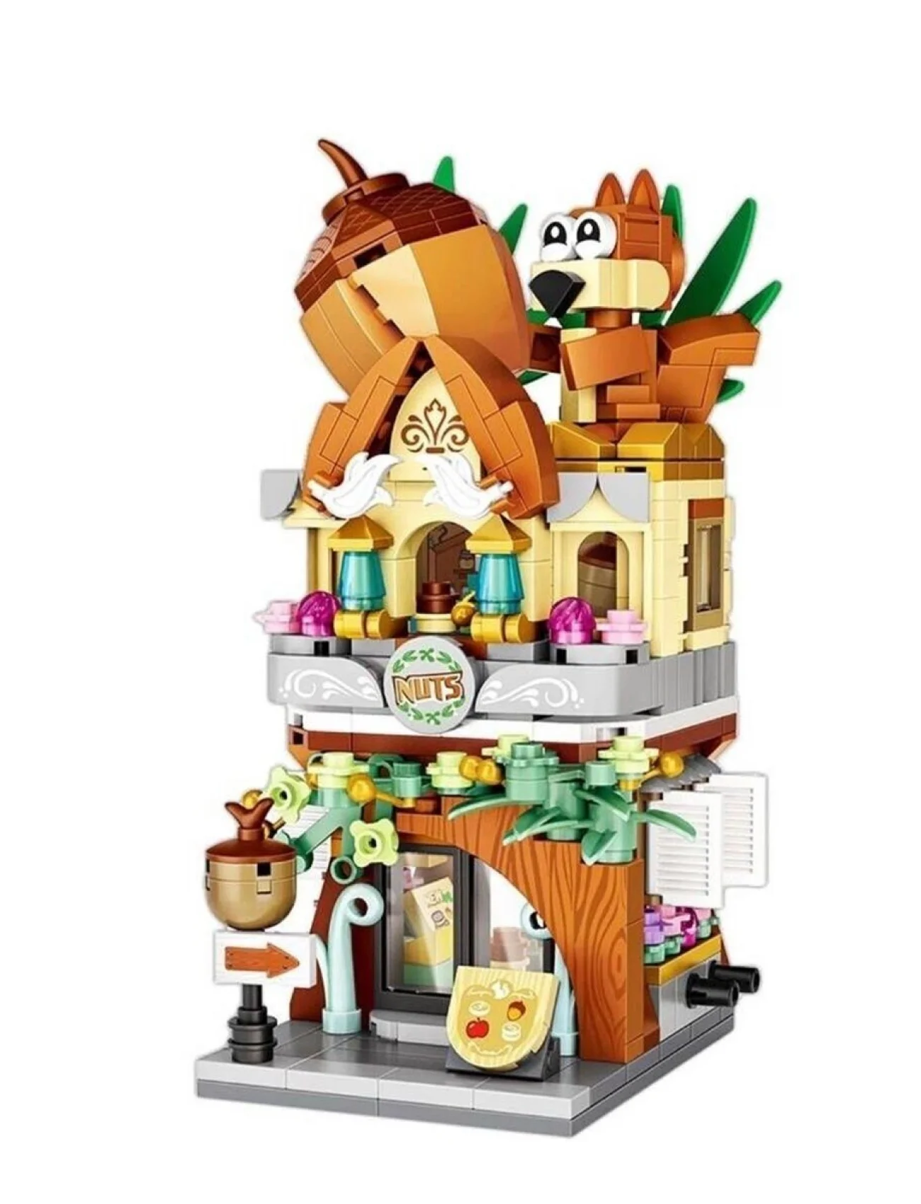 LZ-1641 LOZ FINDIK DÜKKANI 485 PARÇA BLOCK OYUNCAK